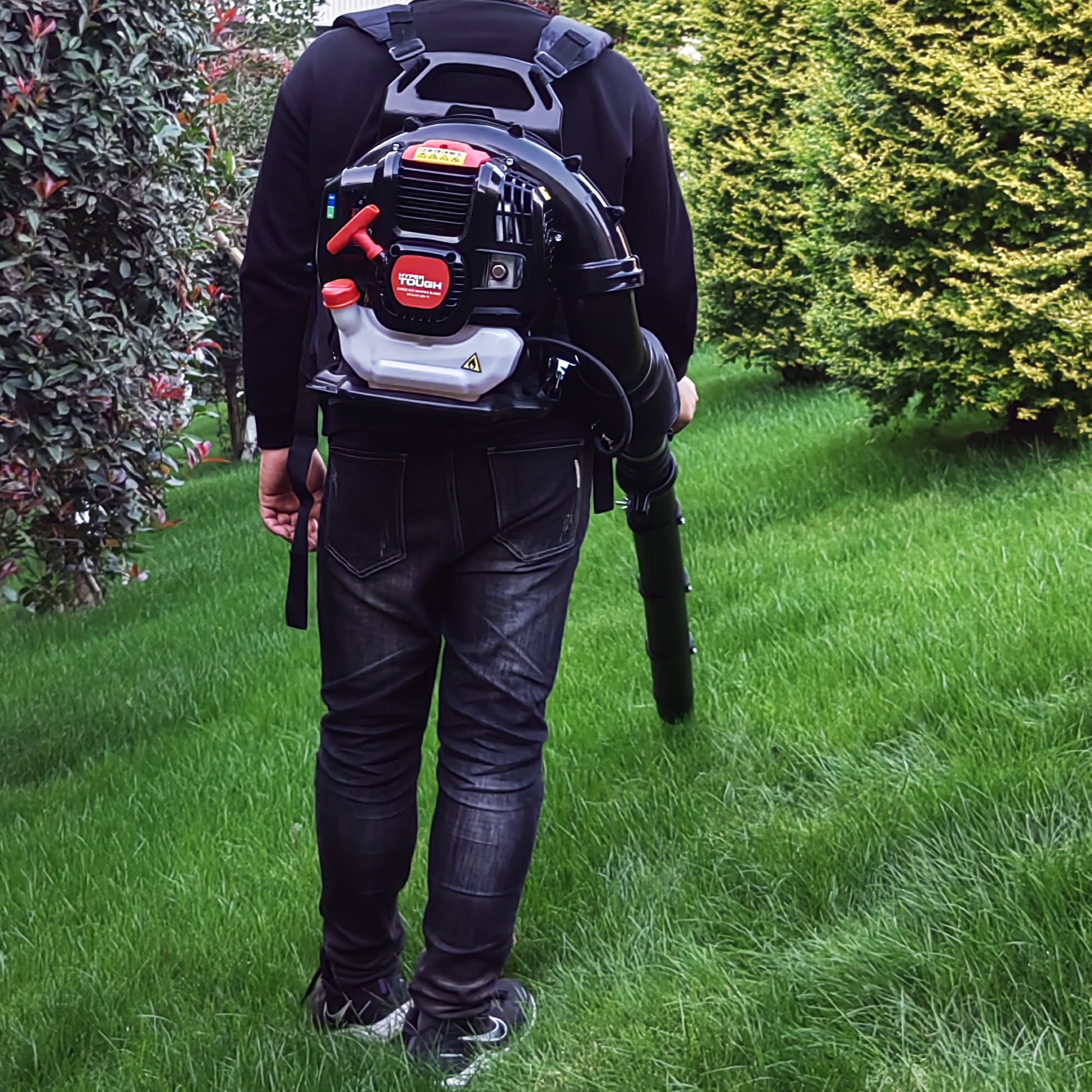 Hyper Tough 2 Cycle 53cc Gas Backpack Leaf Blower - Image 3