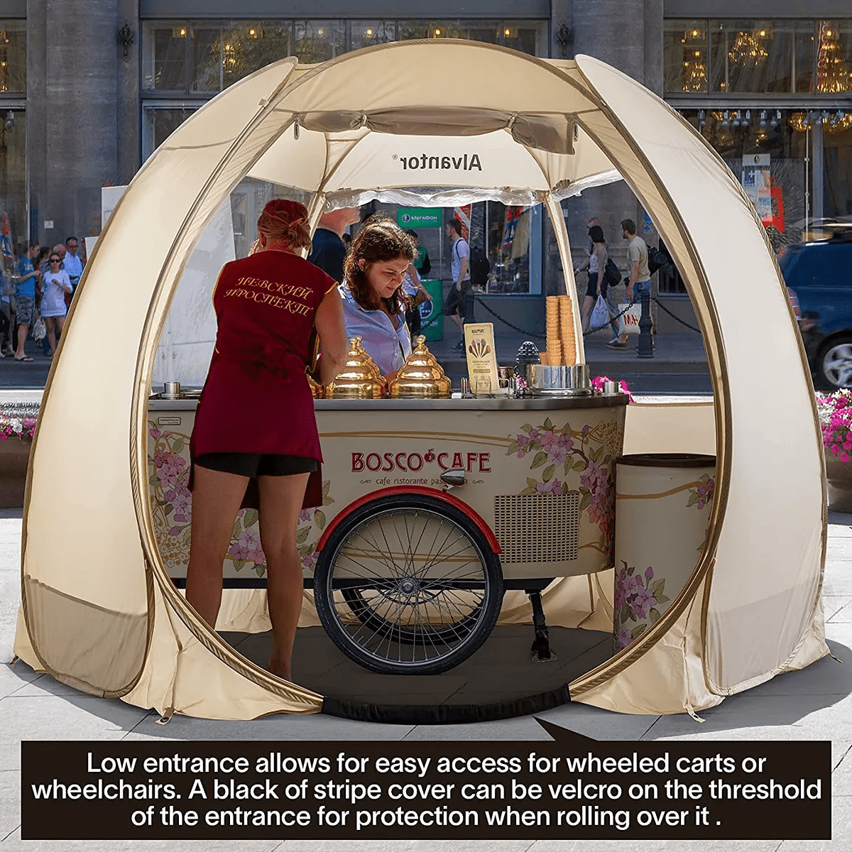 Pop Up Gazebo Camping Room Vendor Commercial Tent Booth - Image 2