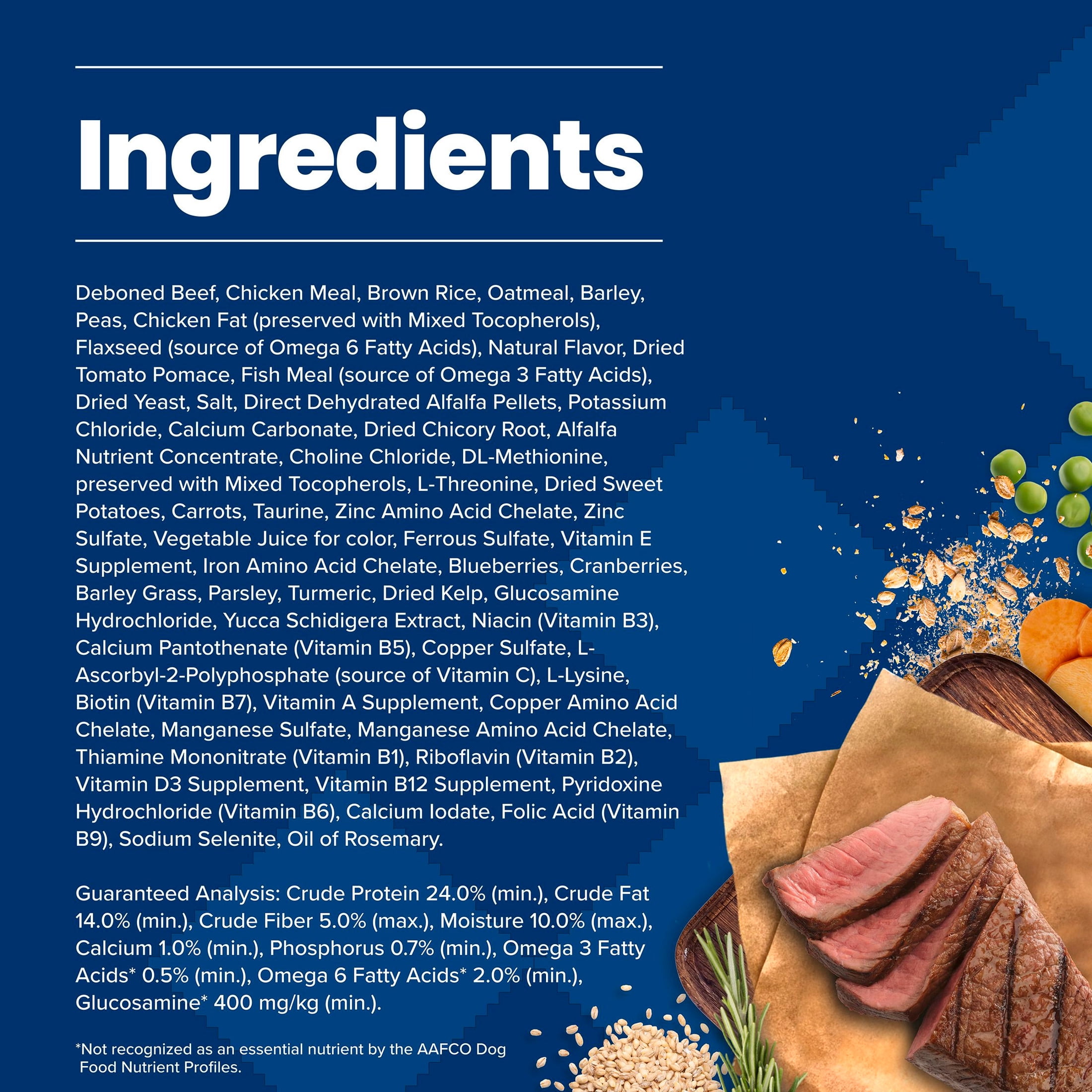 Blue Buffalo Life Protection Formula Adult Dry Dog Food, Beef & Brown Rice, 30lb Bag - Image 4