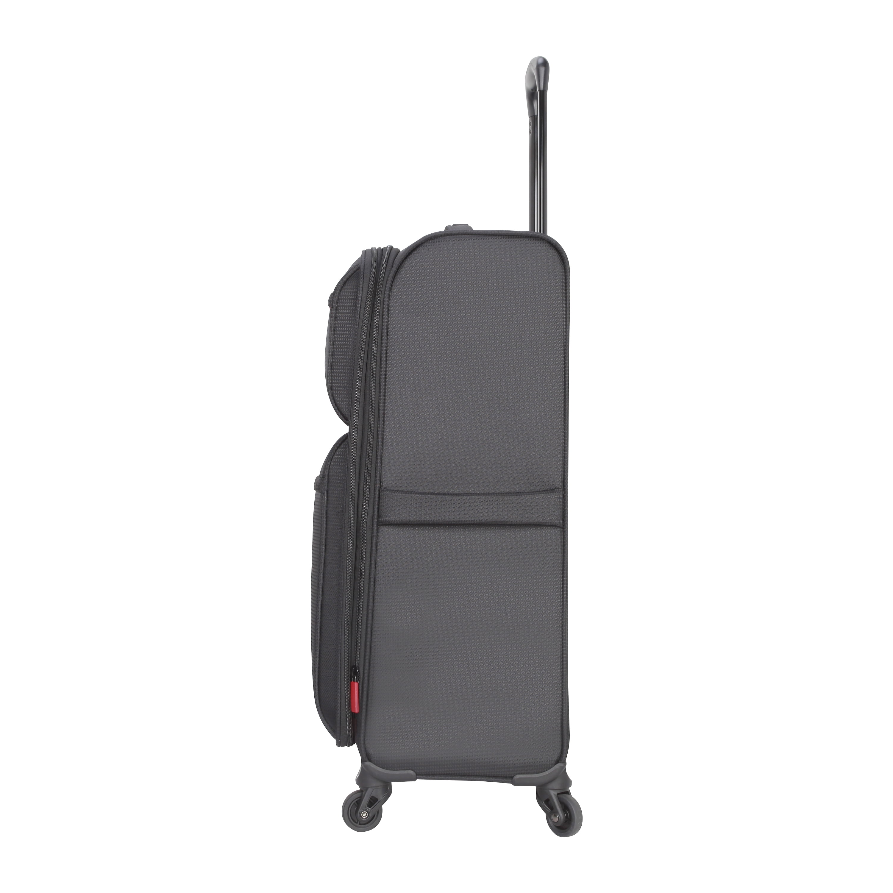 Protege Trulite 20" Softside Carry-On Luggage, Black - Image 5