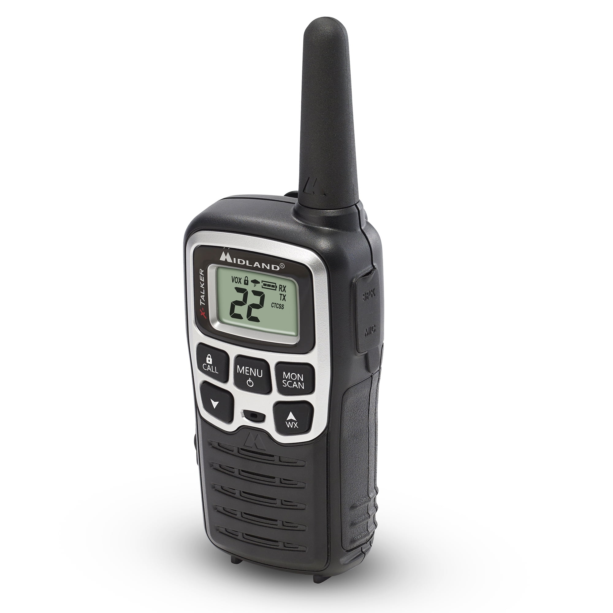 Midland T51VP4 Two-Way Radios 2-Pk 28-mile 22-Channel, Black - Image 6