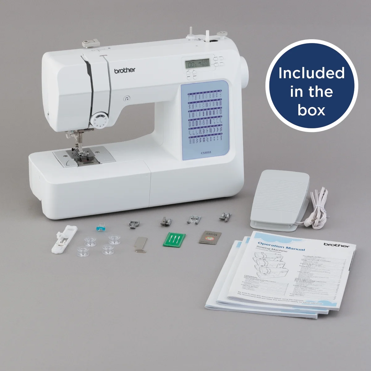 Brother CS5055 Computerized Sewing Machine with 60 Built-in Stitches - Image 4