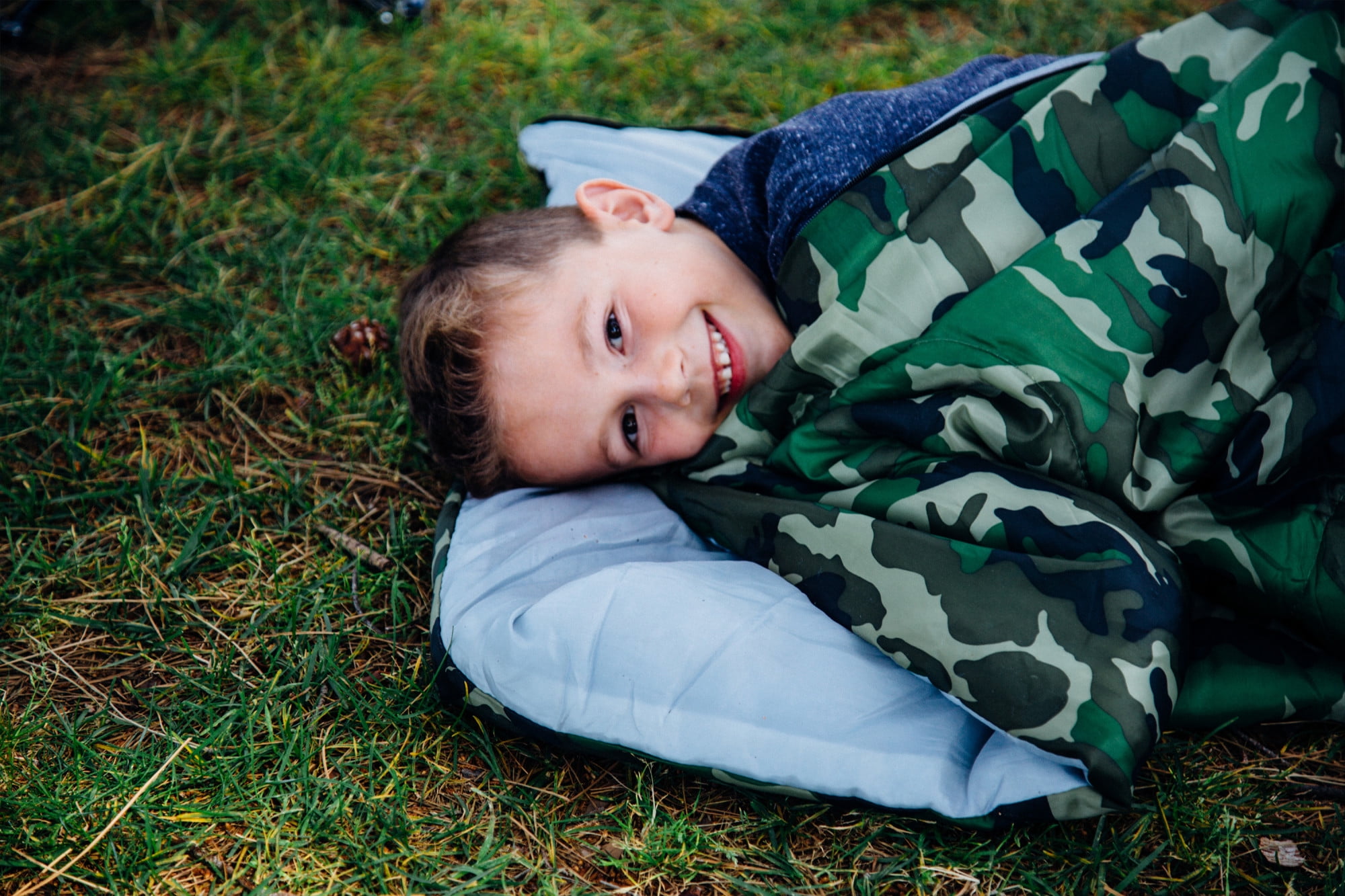 Pacific Play Tents Camo Set Chair and Sleeping Bag Polyester Play Tent, Green - Image 8