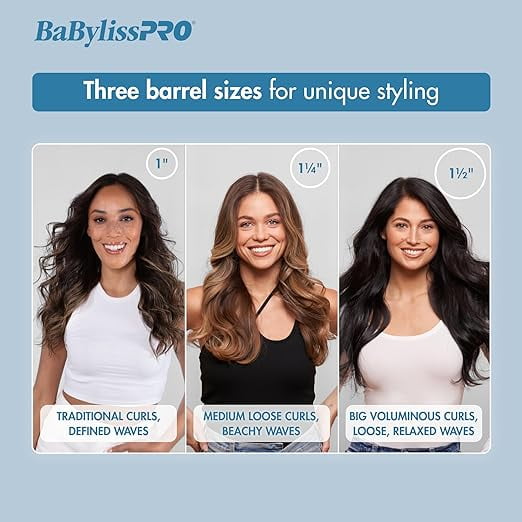 BaBylissPRO Nano Titanium Extended-Barrel 1 1/4" Curling Iron - Image 2