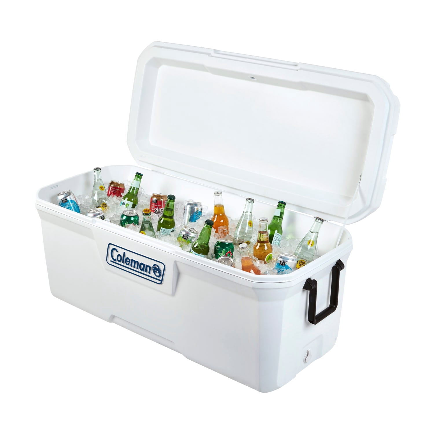 Coleman Classic Series 120 Qt. Marine Hard Ice Chest Cooler, White - Image 4