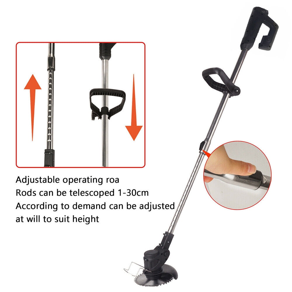 Paddsun Electric Weed Eater Lawn Edger Cordless Grass String Trimmer Cutter 24V &Battery - Image 5
