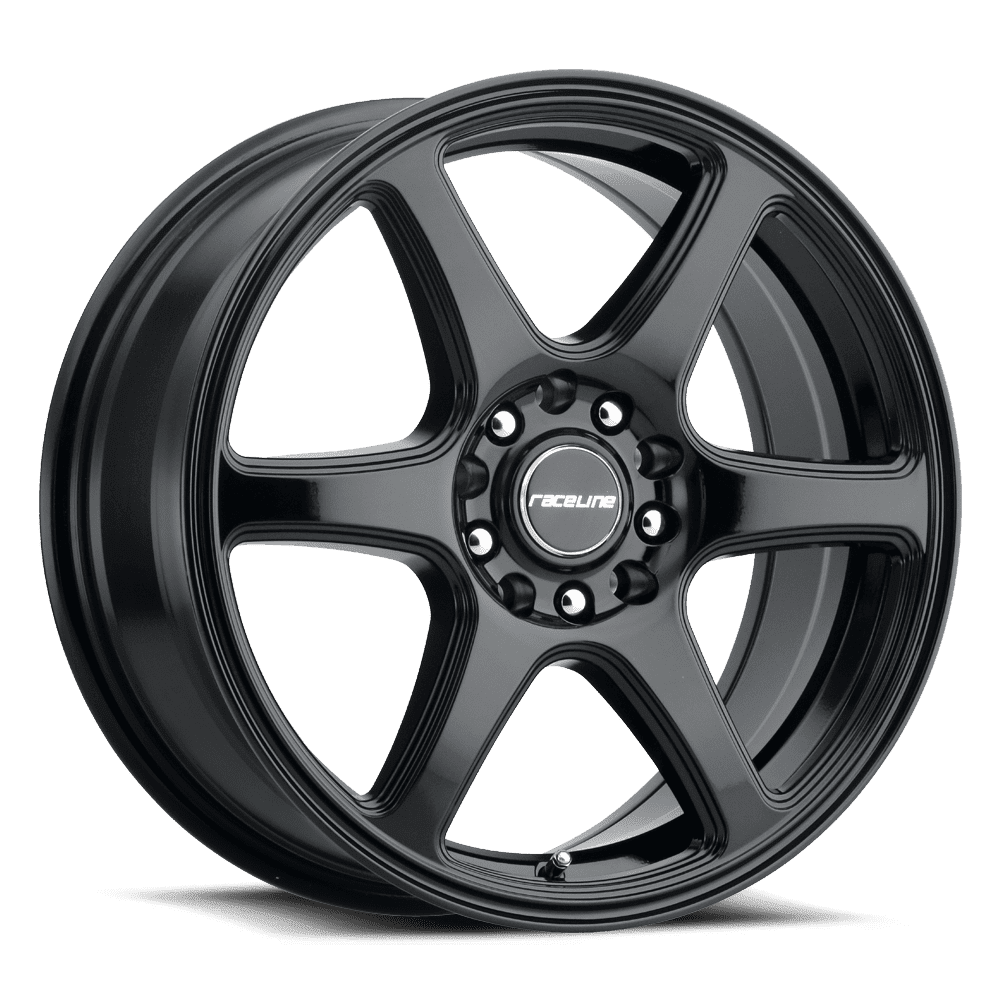 Raceline 146B-MATRIX 14" Cast Aluminum Wheel, MATRIX GLOSS BLACK 14X5.5 4X100/4X114.3 +35mm - Image 2