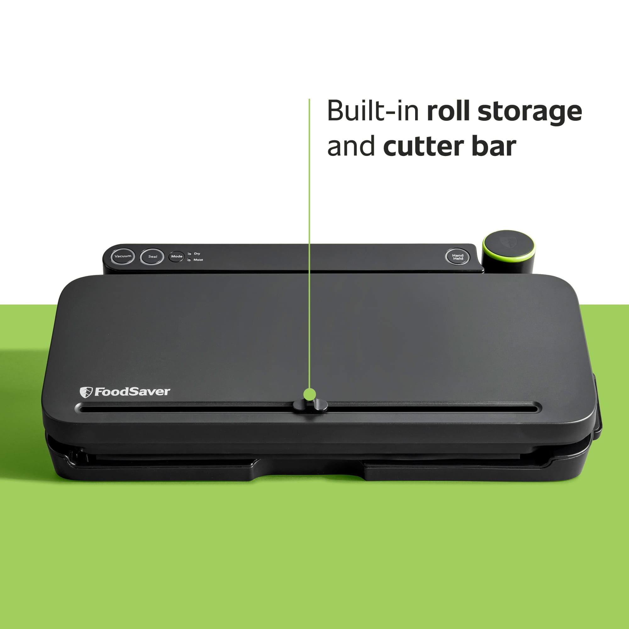 FoodSaver Premier Multi-Use Food Preservation System, Vacuum Sealing Machine with Built-In Handheld Sealer, Matte Black - Image 4