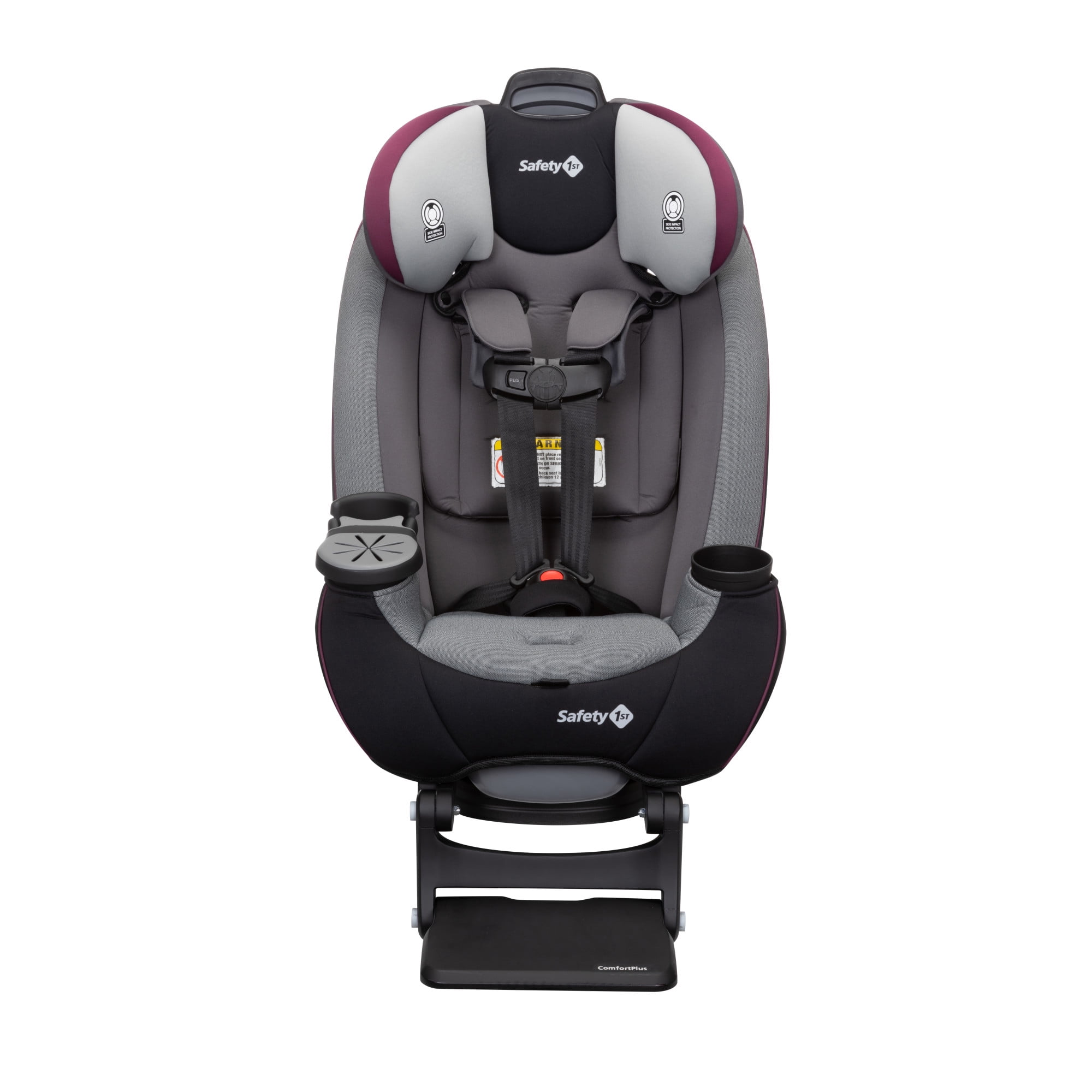 Safety 1ˢᵗ Grow and Go™ Extend 'n Ride LX All-in-One Convertible Car Seat, Winehouse, Infant & Toddler, Unisex - Image 59