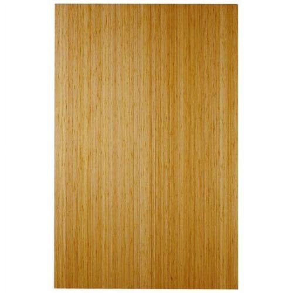 Bamboo Deluxe Roll-Up Chairmat, 60" x 48", no lip - Image 4