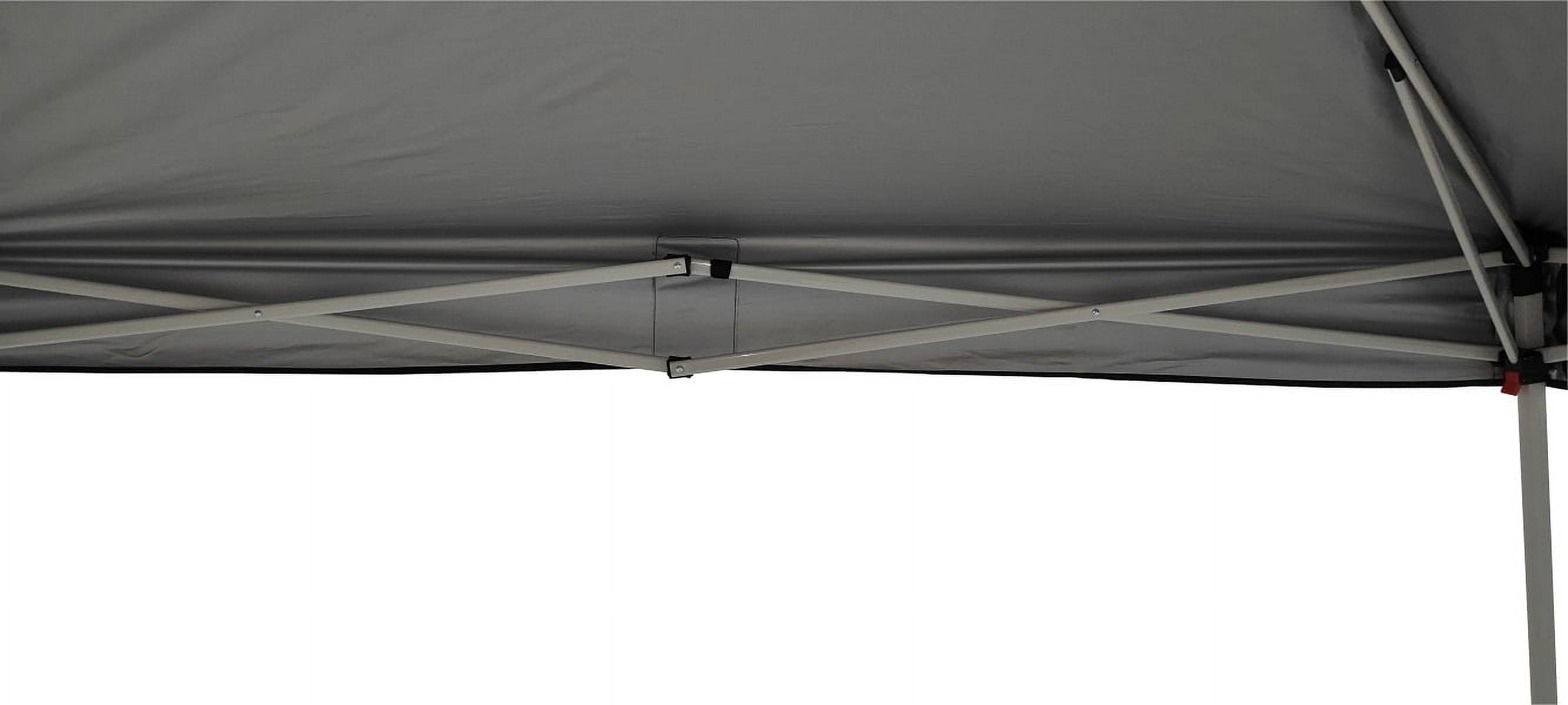 Ozark Trail 10' x 10' Instant Slant Leg Pop-up Canopy, Outdoor Shading Shelter, Black - Image 10