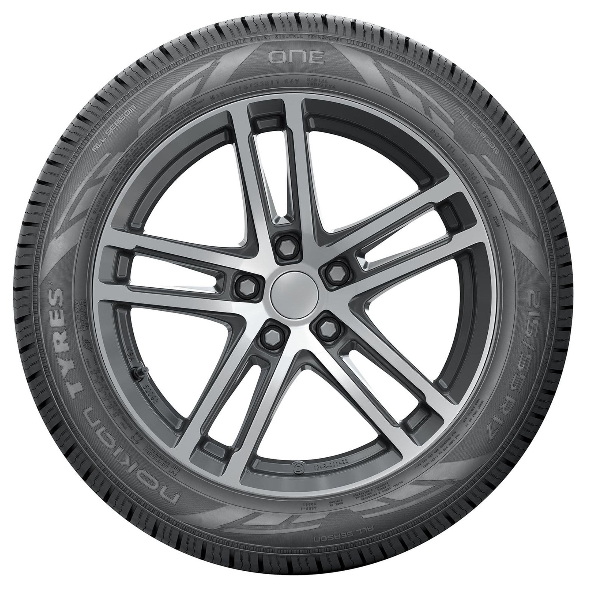 Nokian One All Season 235/55R19 105V XL Passenger Tire - Image 3