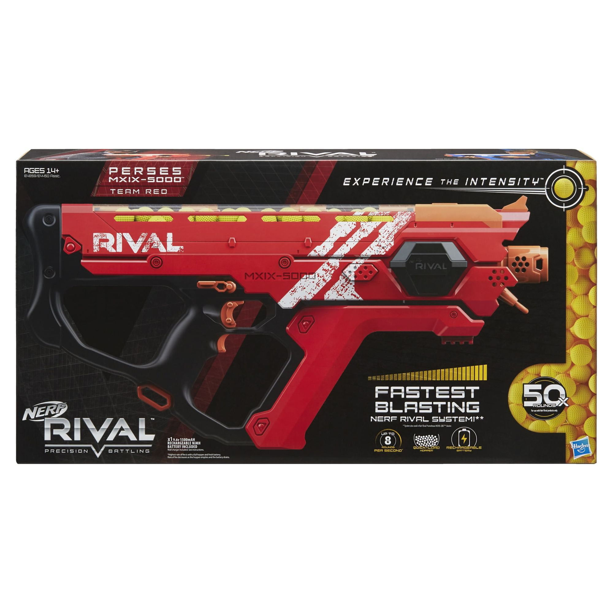 Perses MXIX-5000 Nerf Rival Motorized Blaster (red) - Image 3