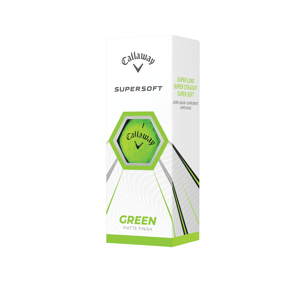 Callaway Supersoft 2021 Golf Balls, Matte Green, 12 Pack - Image 2