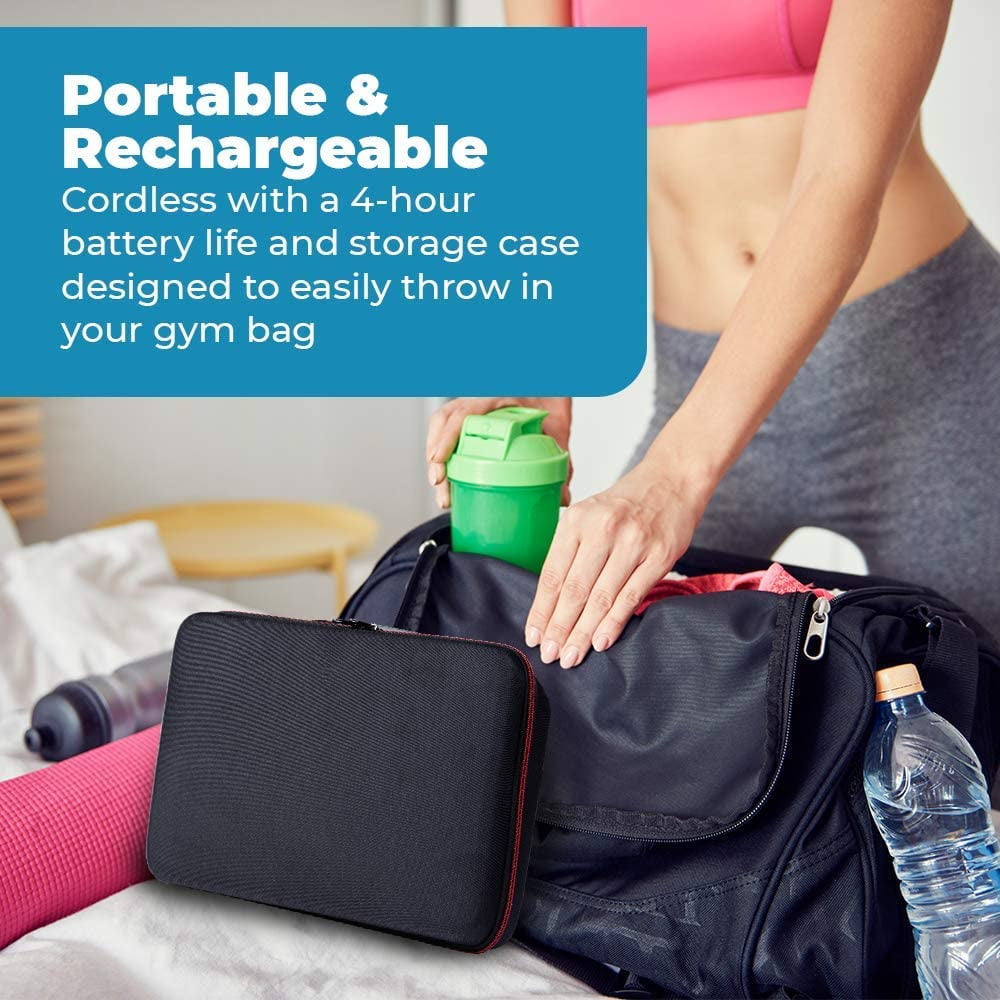 Homedics Active Fit Pro Plus Percussion Cordless Full Body Massage Gun, Black - Image 4