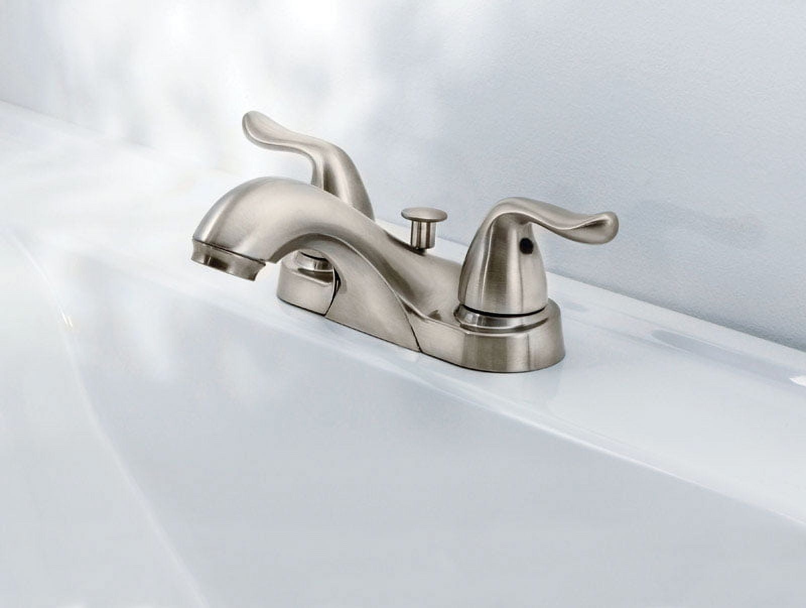OakBrook Pacifica Two Handle Lavatory Pop-Up Faucet - Image 2