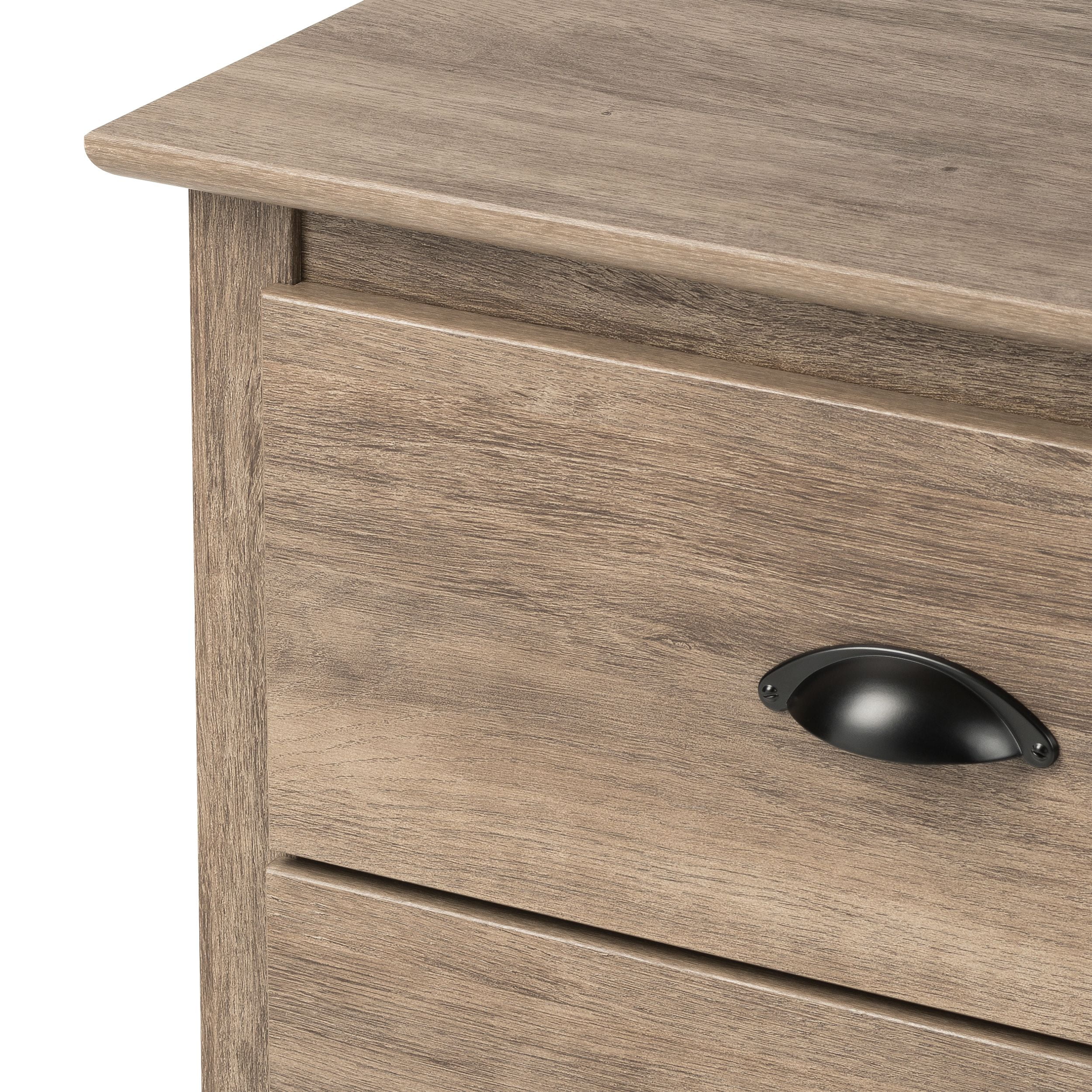 Prepac Salt Spring 2-Drawer Night Stand, Drifted Gray - Image 3