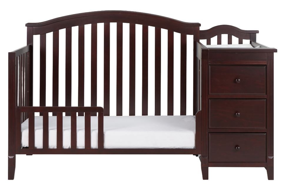 AFG Baby Furniture Kali II 4-in-1 Convertible Crib & Changer, Espresso - Image 2