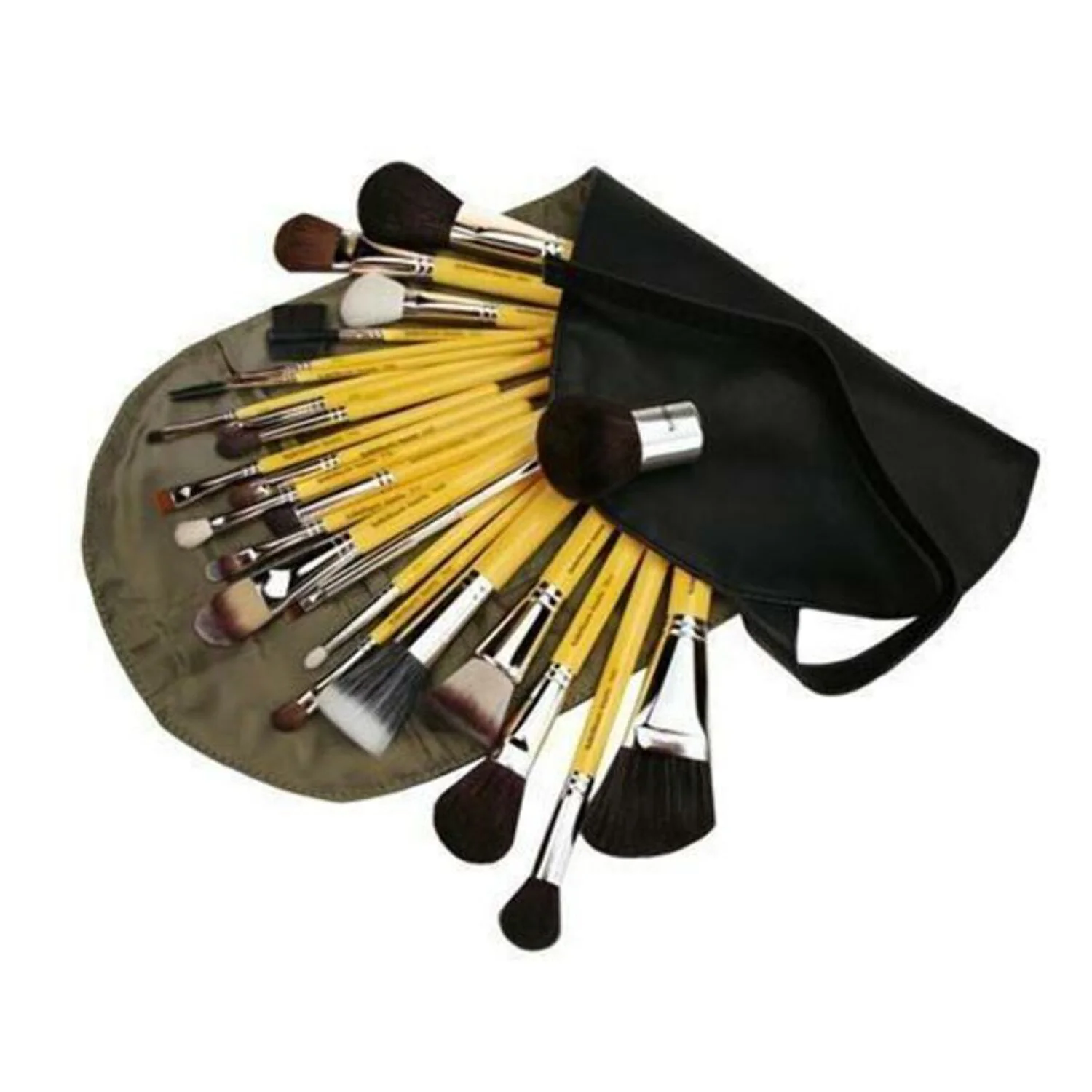Bdellium Tools Professional Makeup Studio Line Luxury 24pc. Brush Set with Roll-Up Pouch - Image 7