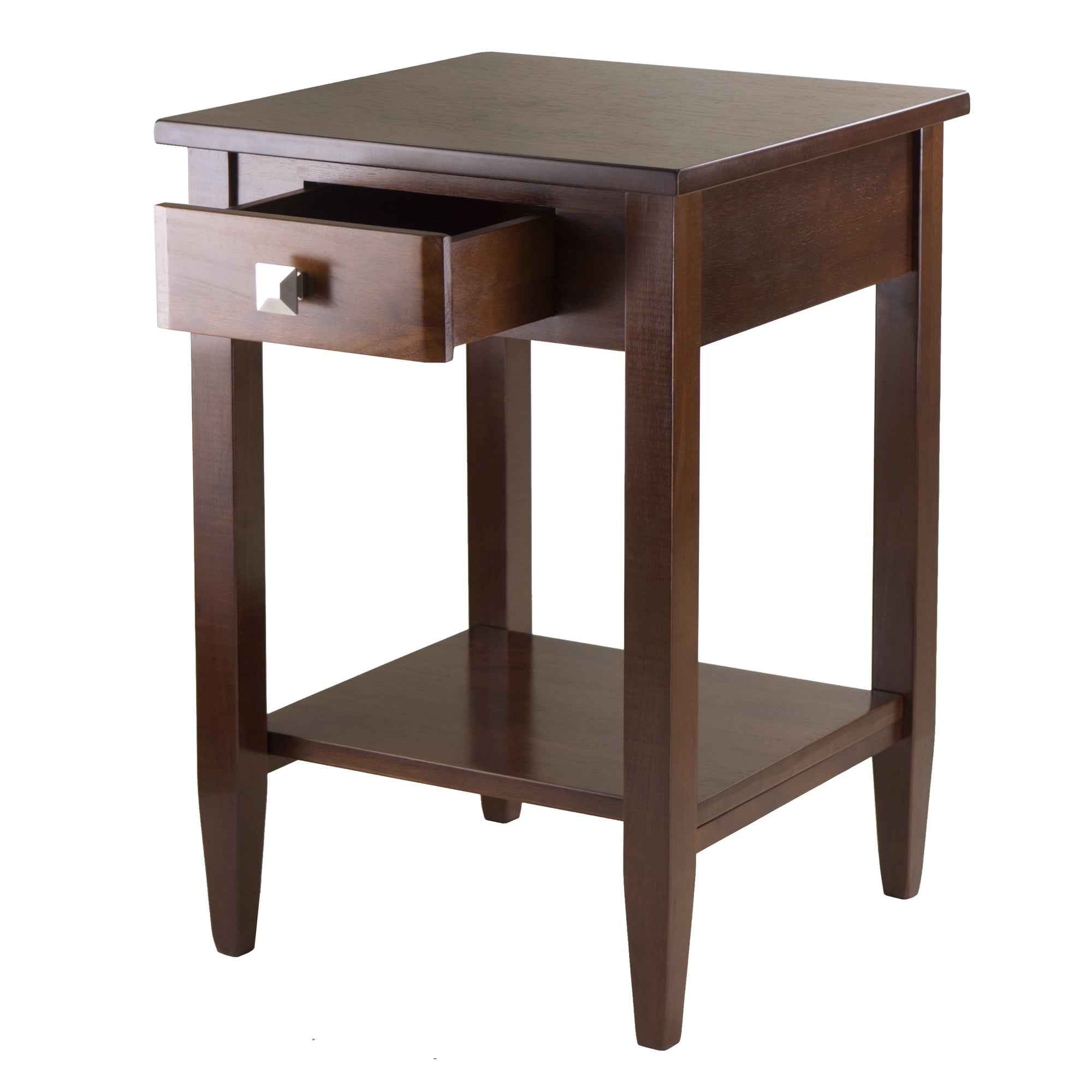 Winsome Wood Richmond Accent End Table, Walnut Finish - Image 4