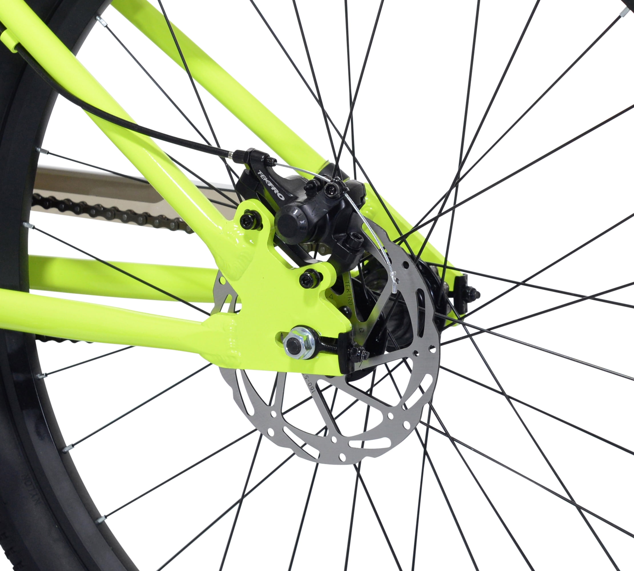 Ozark Trail 26" DJ.1 Airtime Dirt Jump Bike, 26" Wheels, Fits Teen & Adult Riders 5'2"-5'10", Yellow, Teen & Adult, Unisex, Online Only - Image 7