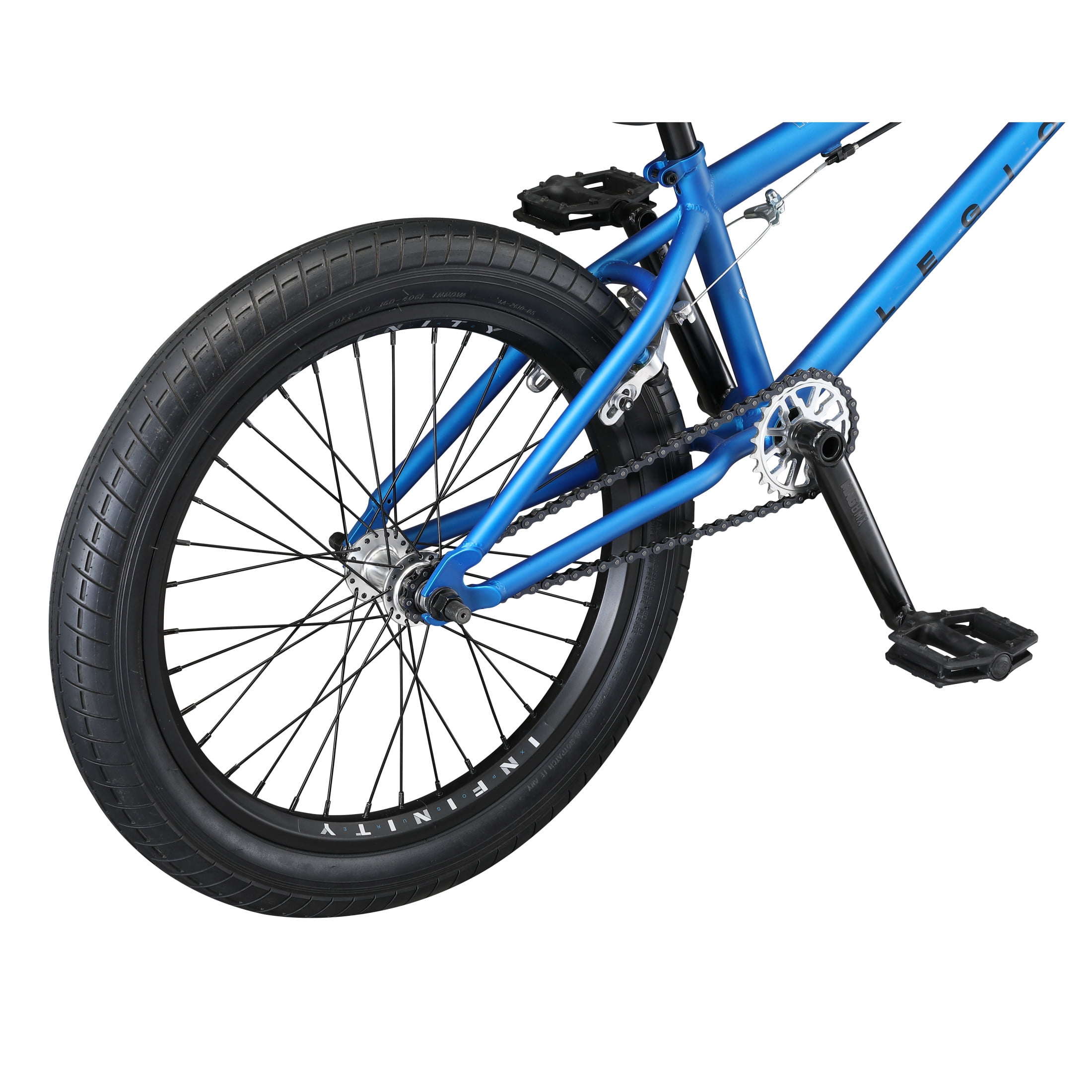 Mongoose Legion L100 Freestyle BMX Bike, 20-Inch Wheels, Blue - Image 6