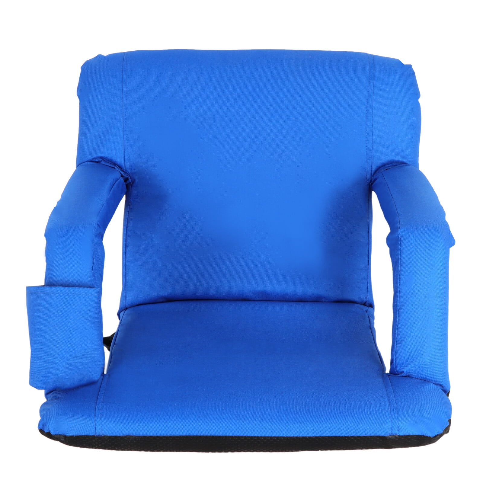 ZenSports Portable Stadium Chair Seat for Bleacher W/Back - 6 Reclining Positions, Blue - Image 10