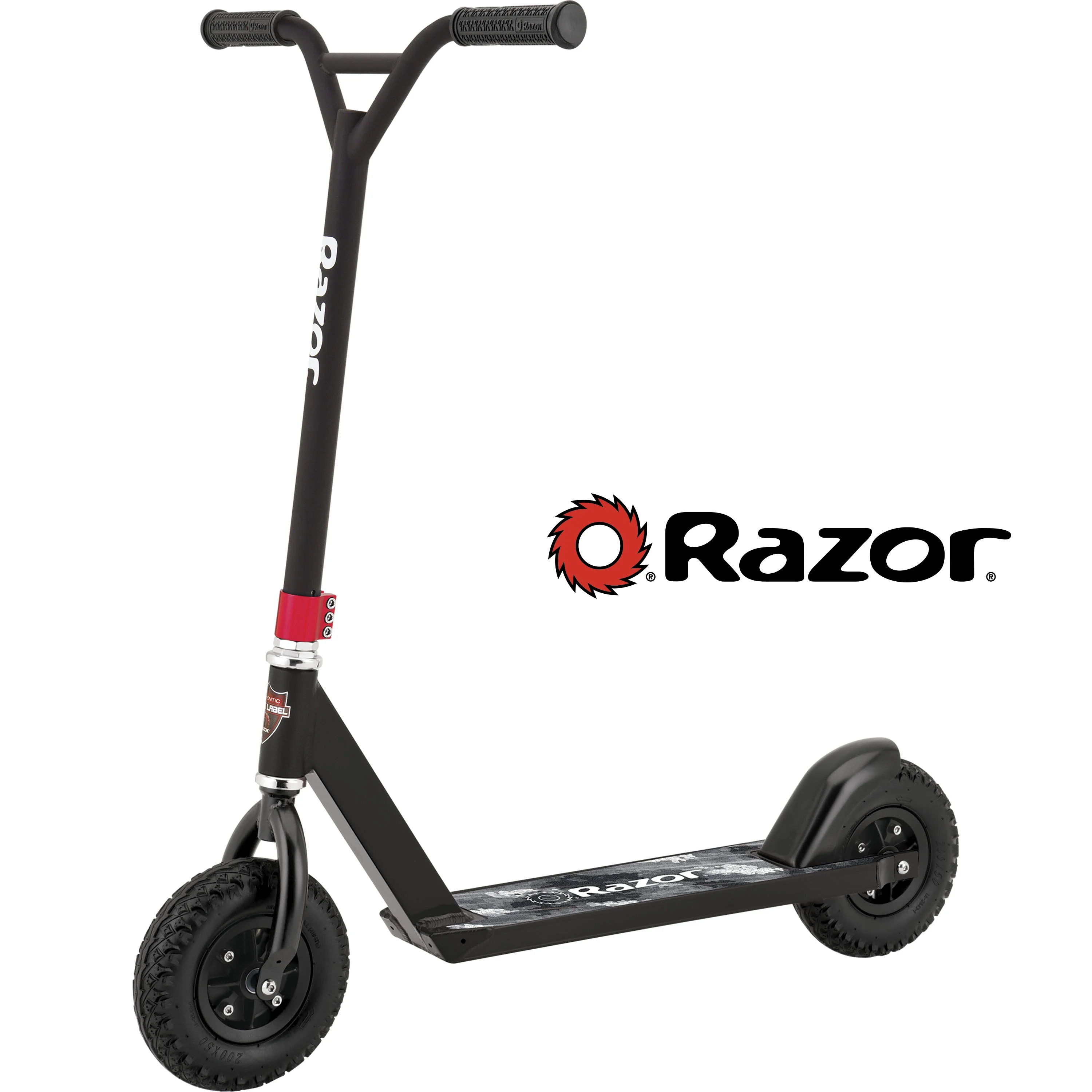 Razor RDS Black Label All Terrain Dirt Scooter with Rugged 60 Psi Tires - Image 2