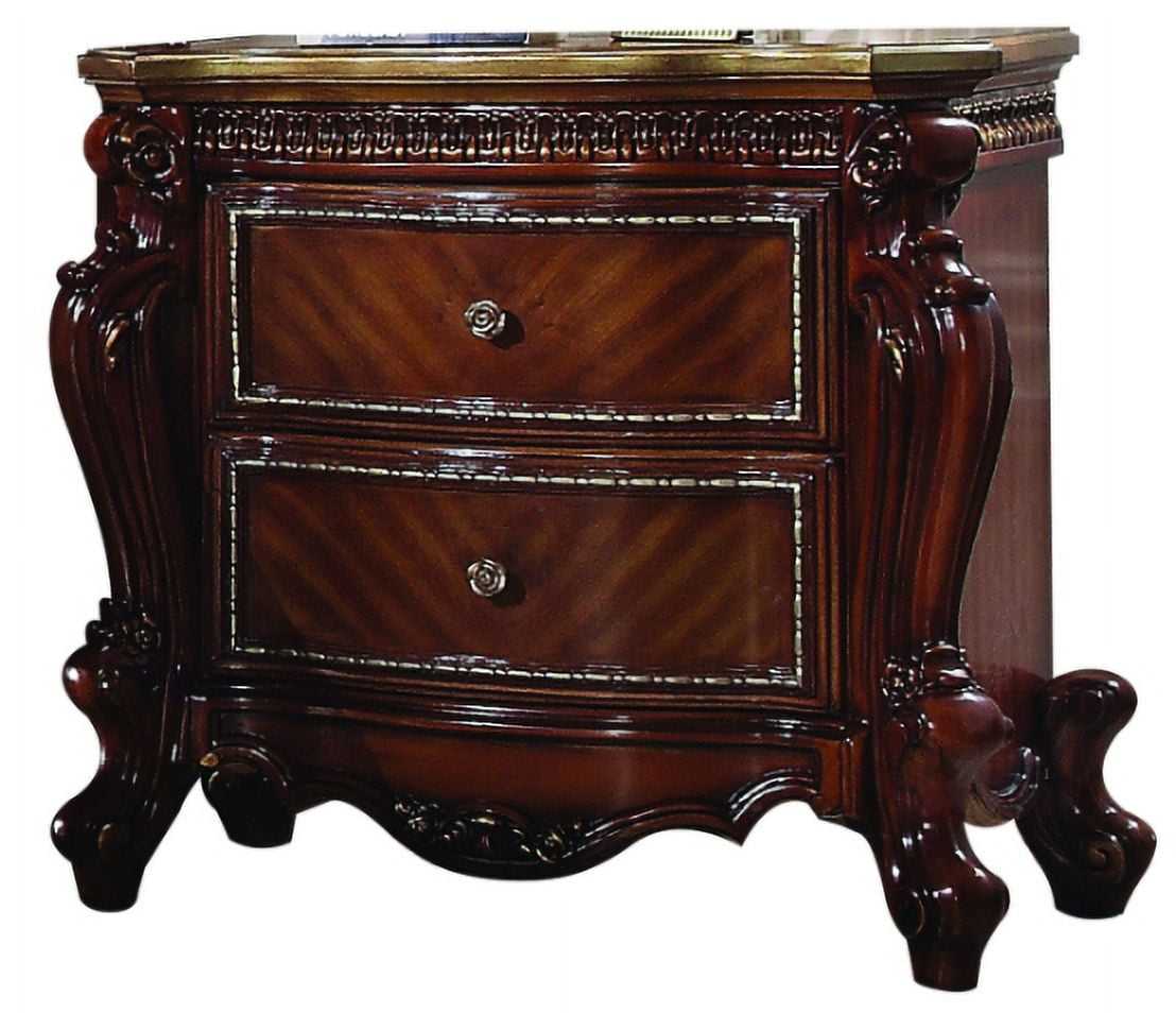 ACME Picardy Nightstand in Cherry Oak - Image 4