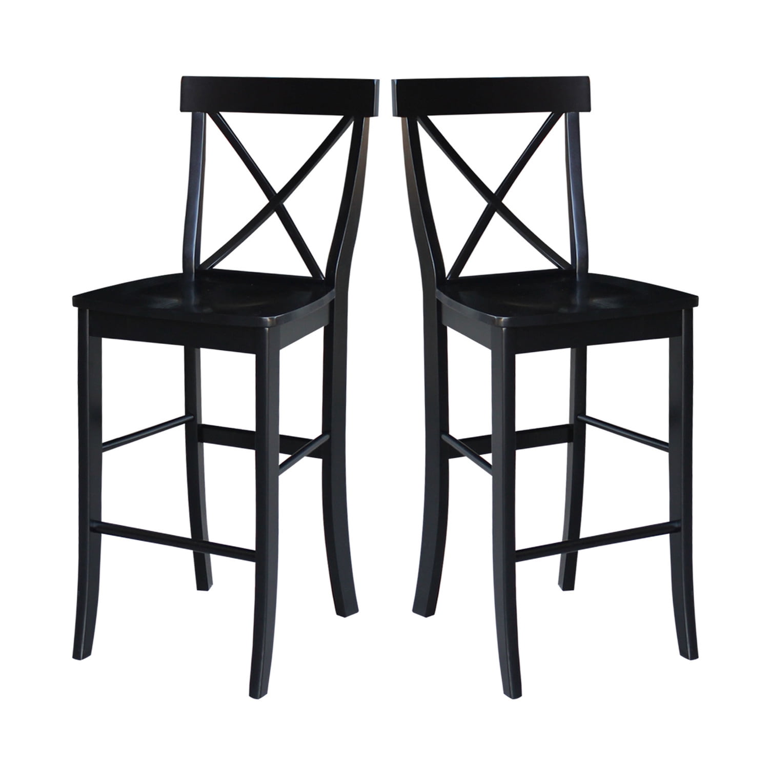 International Concepts Crossback 29" Barstool, Multiple Finishes - Image 6