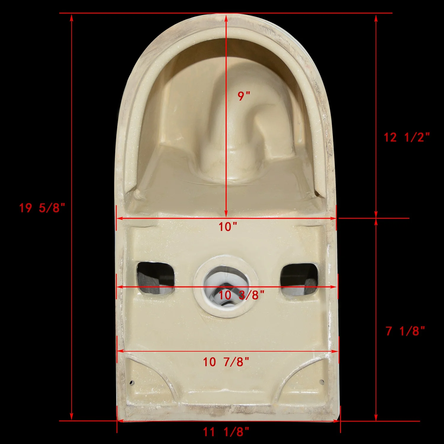 DeerValley DV-1F52626W ADA One-Piece Toilet Left Handle 1.28 GPF Water Efficient Elongated Comfort Seat Height - Image 7