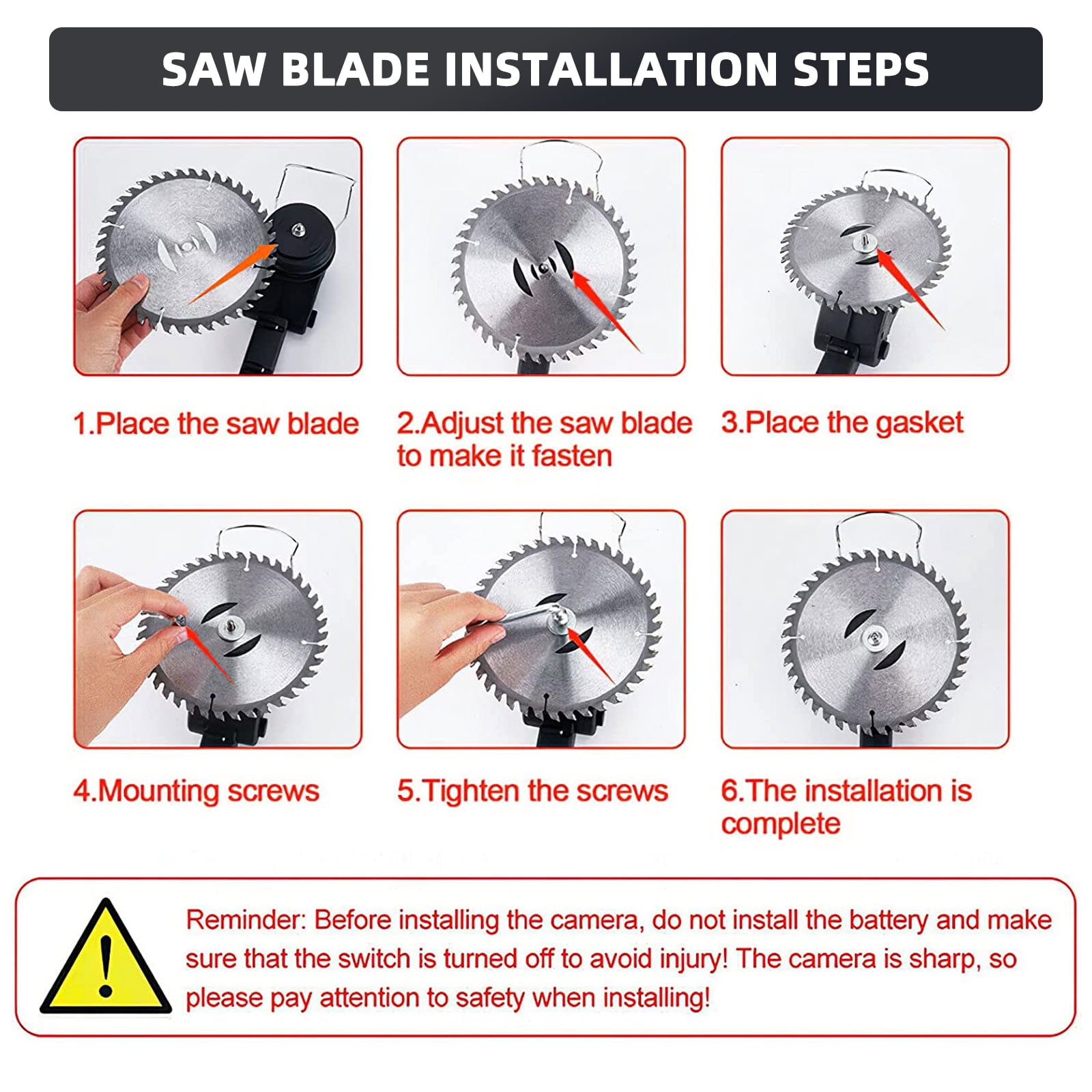 JLLOM Electric Weed Eater, Weed Wacker 3 in 1 Cordless Push Lawn Trimmer with Wheels Weed Eater Tool with Adjustable Handle 3 Function Blades Weed Eater Brush Cutter for Yard and Garden - Image 4