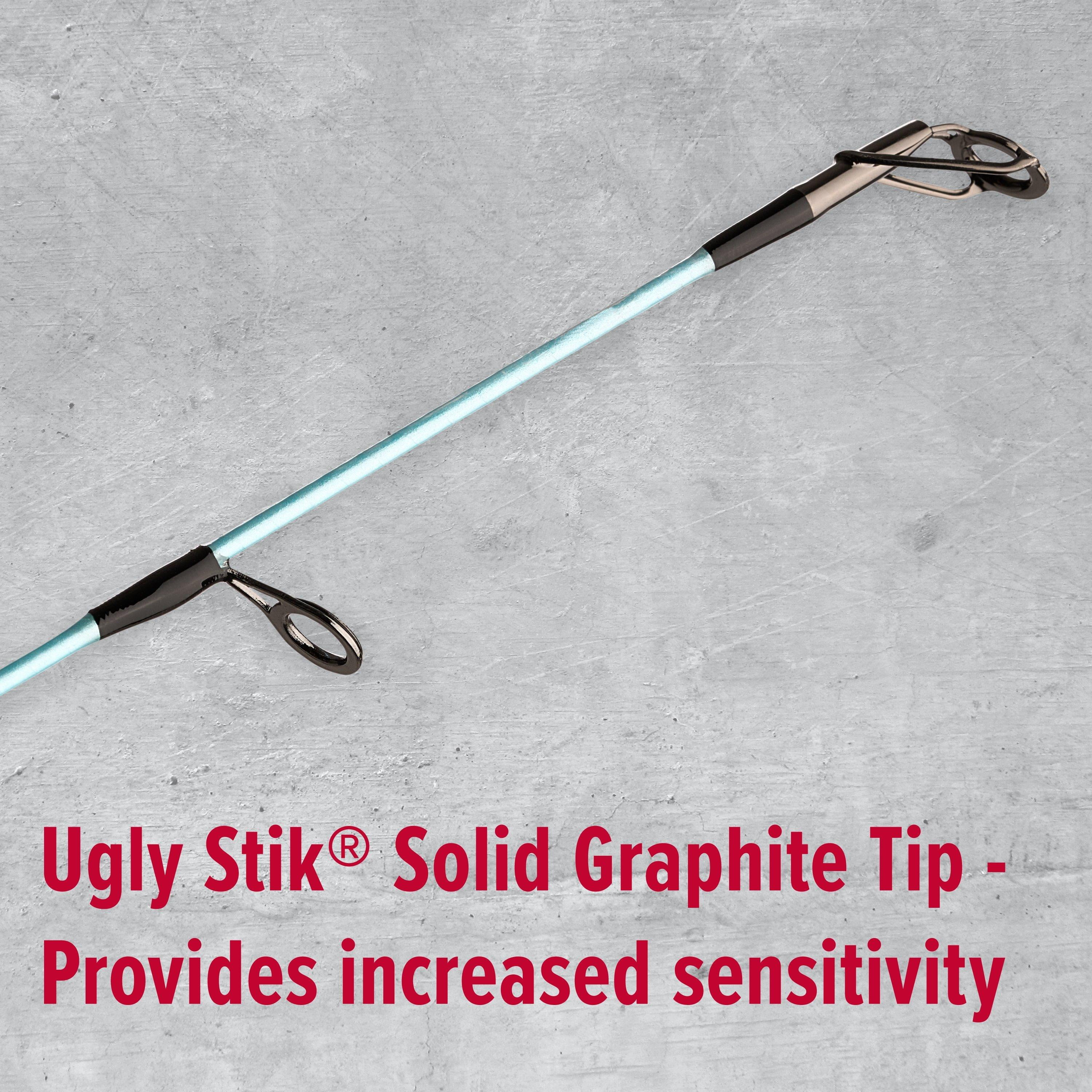 Ugly Stik Carbon Inshore Spinning Rod, 7' Medium Light Fishing Rod - Image 4