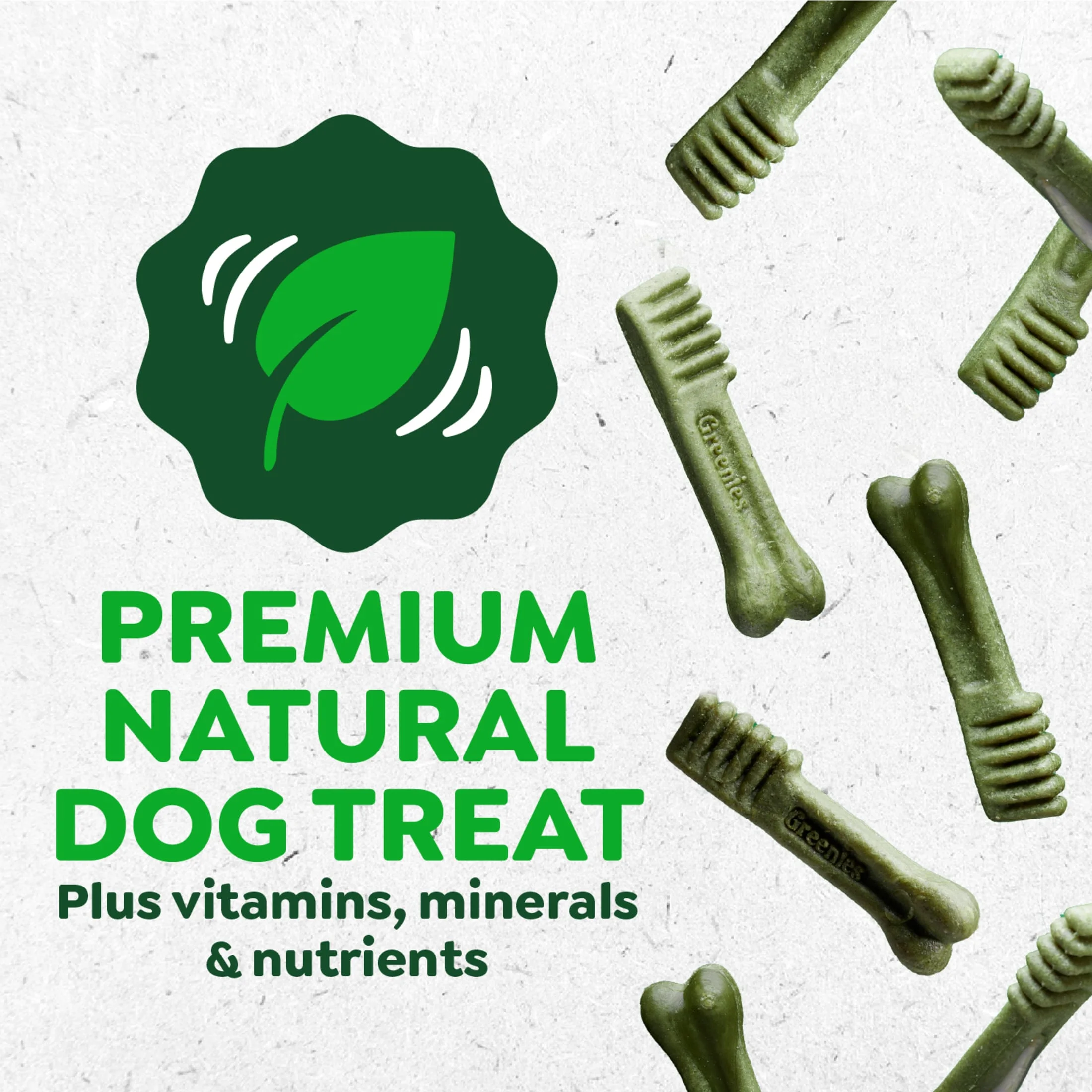 (3 pack) Greenies Original Large Natural Dental Care Dog Treats, 27 oz Pack (17 Treats) - Image 8