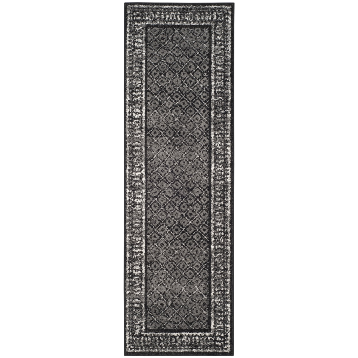 SAFAVIEH Adirondack Royston Traditional Area Rug, Black/Silver, 9' x 12' - Image 10
