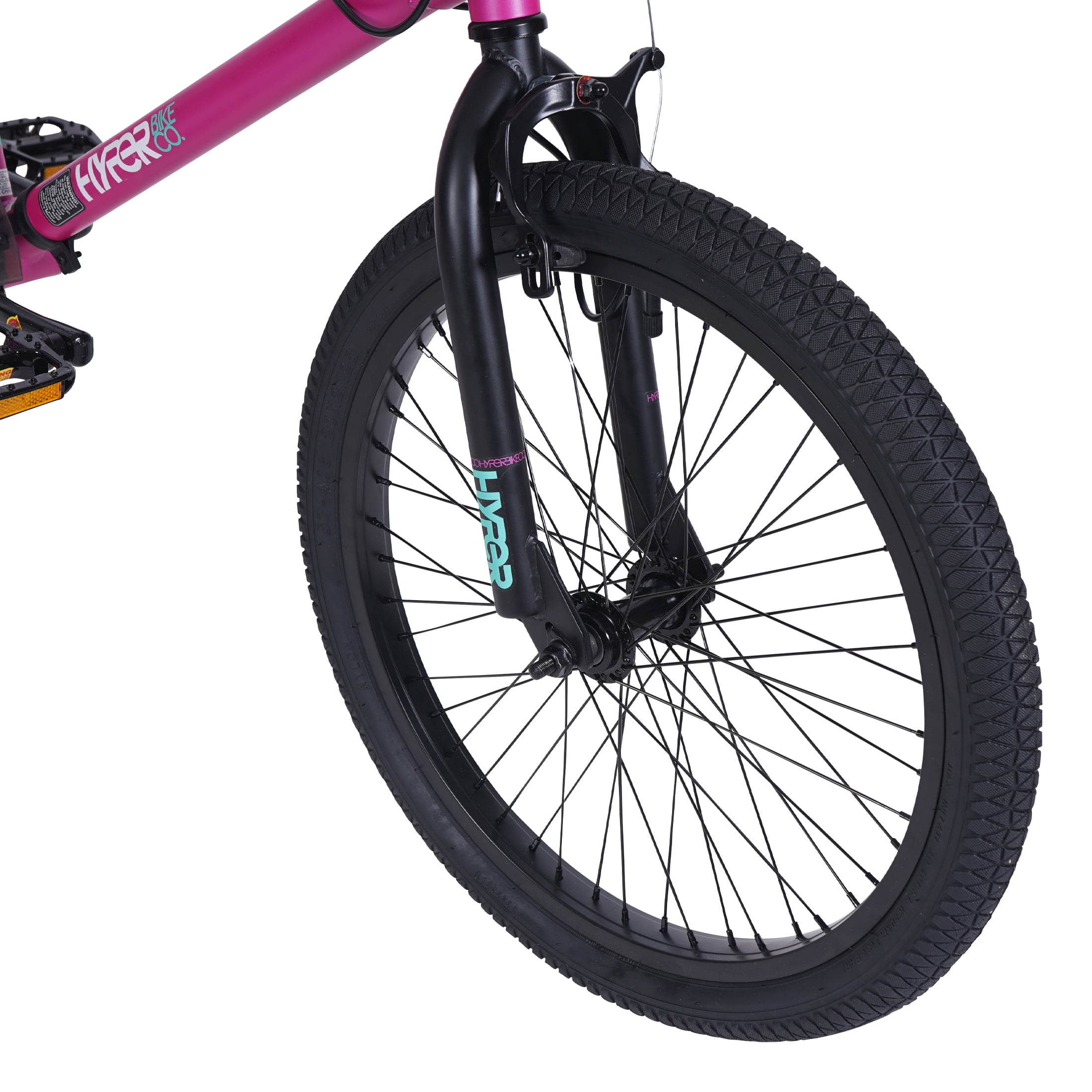 20" Hyper Bicycles Girl's Spinner BMX Bike for Kids, Pink, Age Group 8 to 13, Child, Tween - Image 3