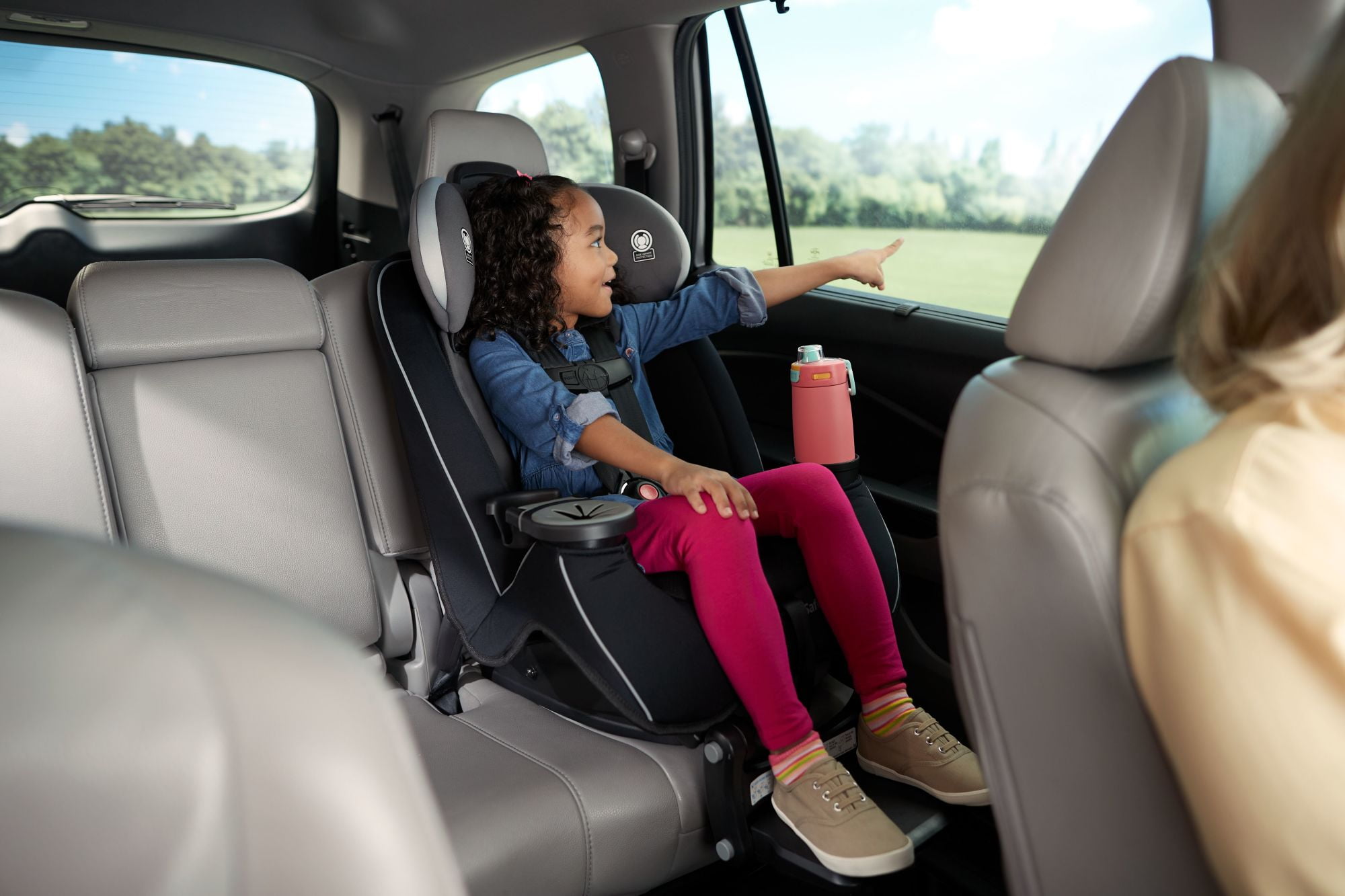 Safety 1ˢᵗ Grow and Go™ Extend 'n Ride LX All-in-One Convertible Car Seat, Winehouse, Infant & Toddler, Unisex - Image 13