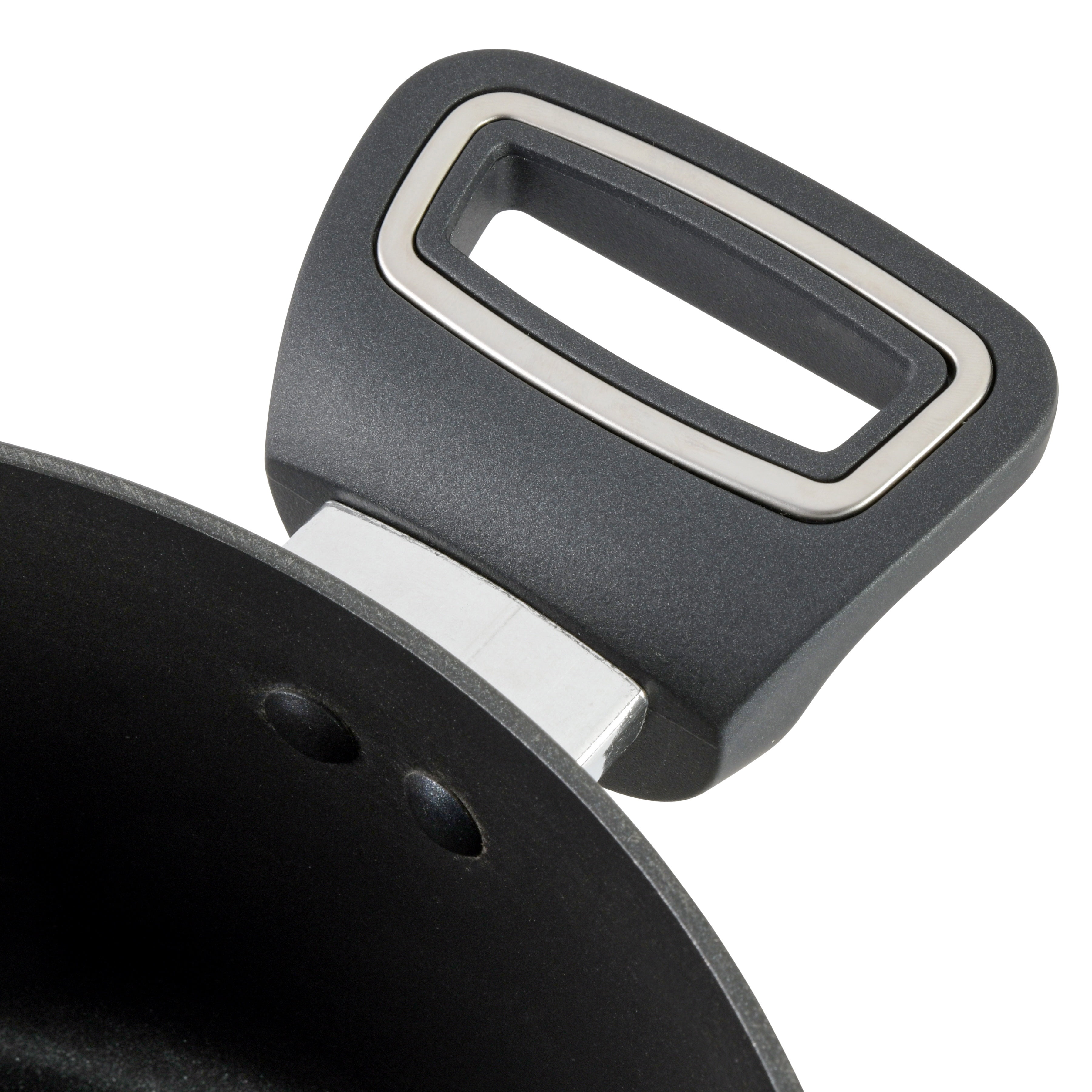 Martha Stewart Everyday Hearne 10-Piece Dusty Blue Enamel Aluminum Cookware Set - Image 3