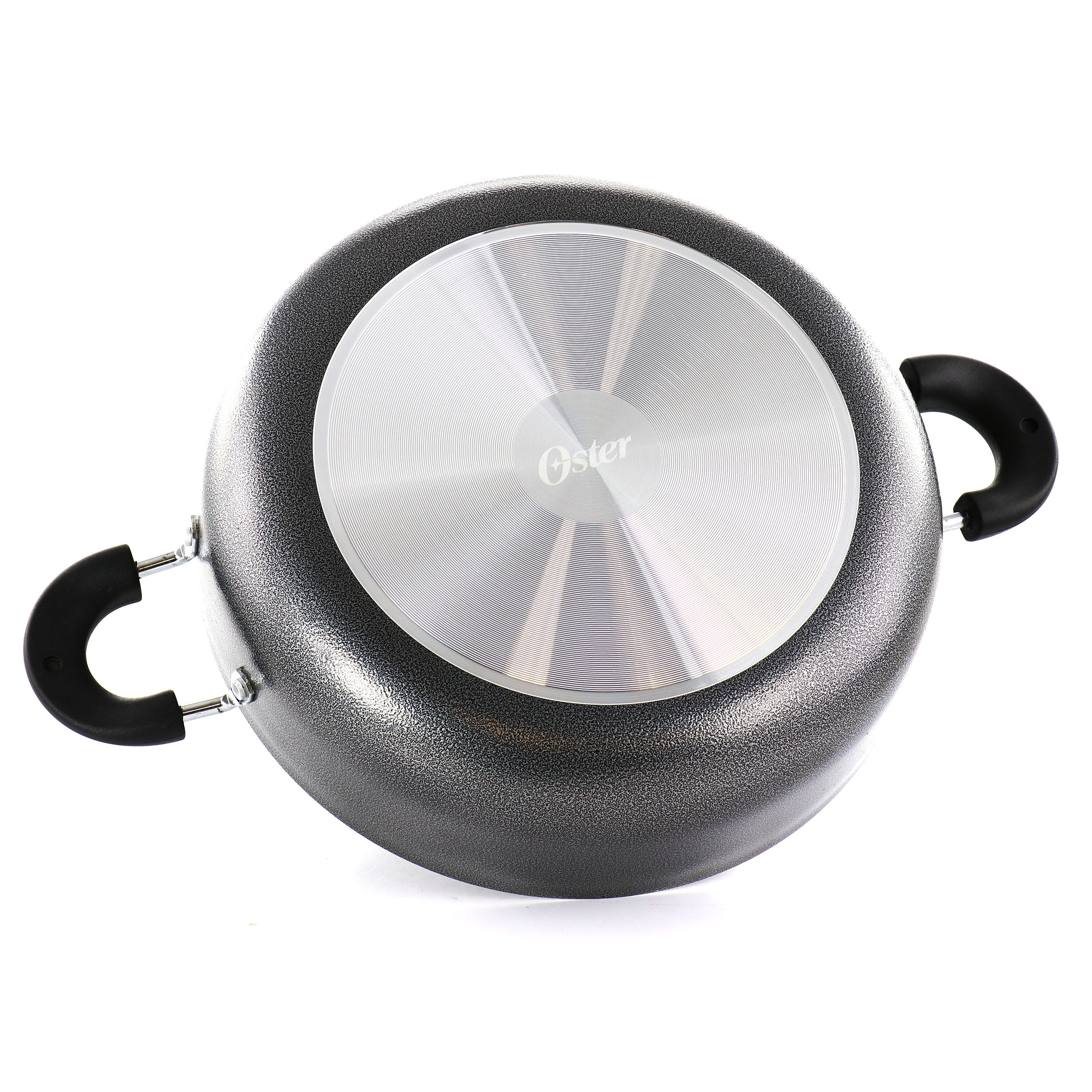 Oster 6 Qt Nonstick Aluminum Everyday Pan in Grey - Image 5