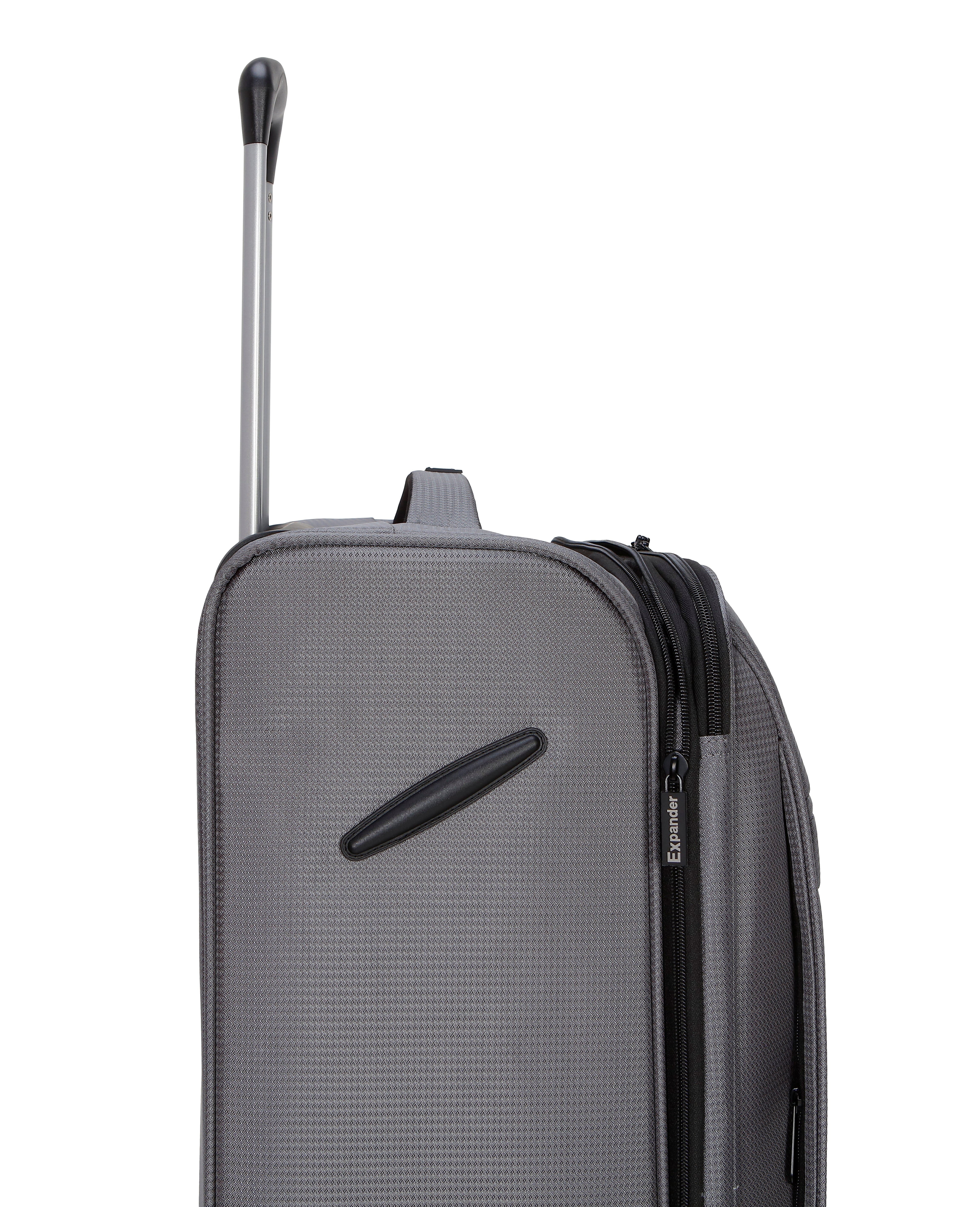 Protege Gravity Free 20" Softside Upright Carry-On Luggage, Gray - Image 3