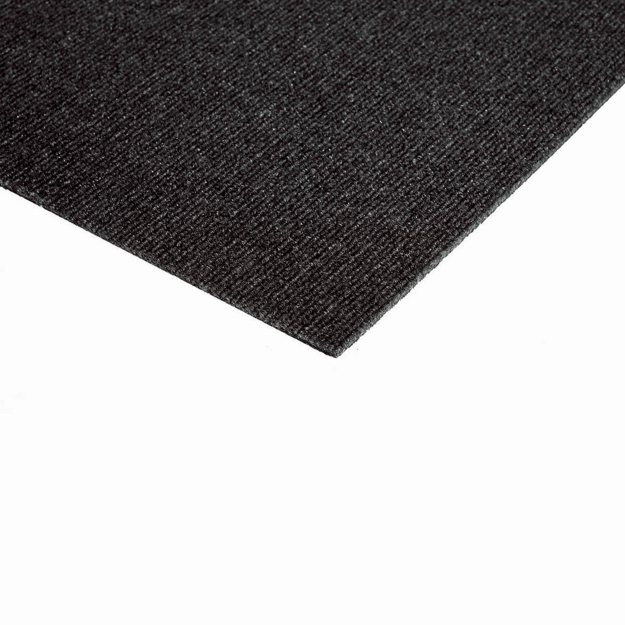Foss Floors Black Ice 24" x 24" Waterproof Carpet Tile 60 sq. ft. for Concrete 15 Pieces - Image 5