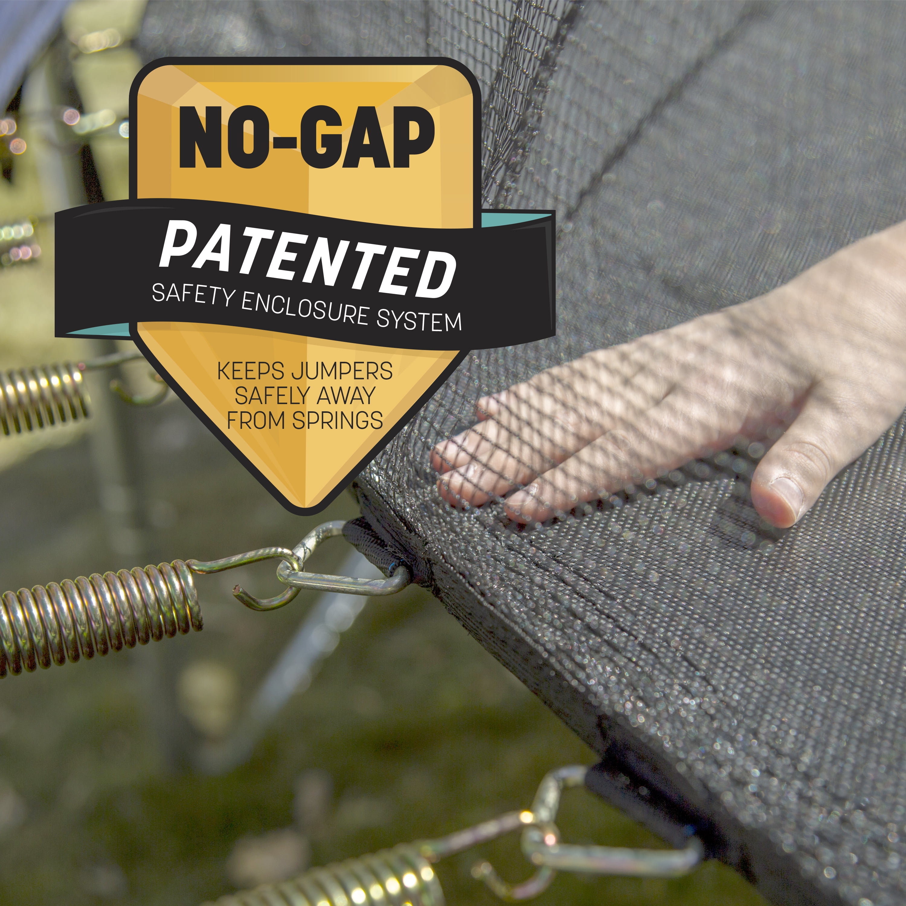 Skywalker Trampolines 8ft Round Trampoline with Safety Enclosure Net, Green - Outdoor Bounce Mat for Kids & Adults - Image 5