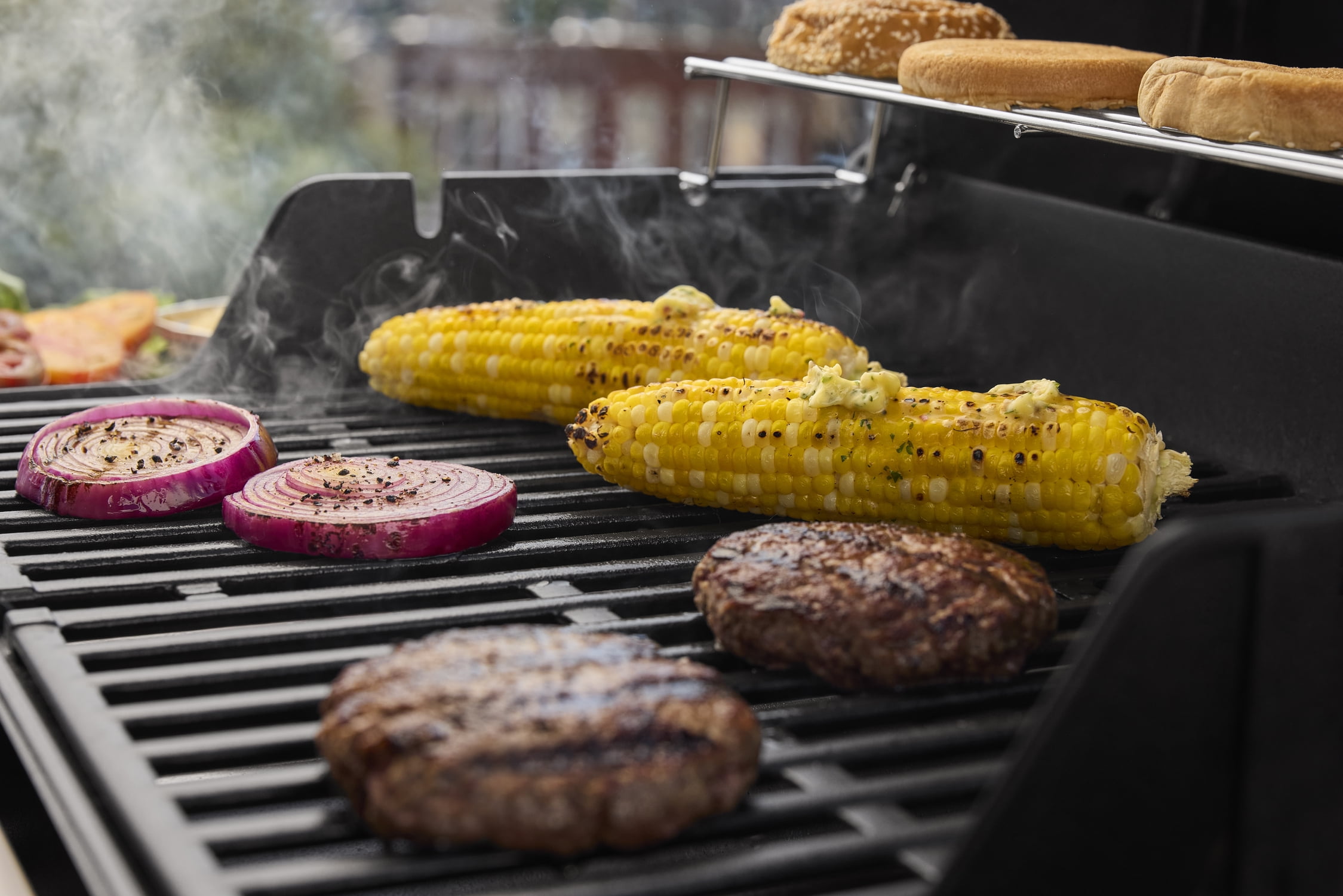 Weber Spirit E-210 Liquid Propane Gas Grill - 2 Burners, Black - Image 3