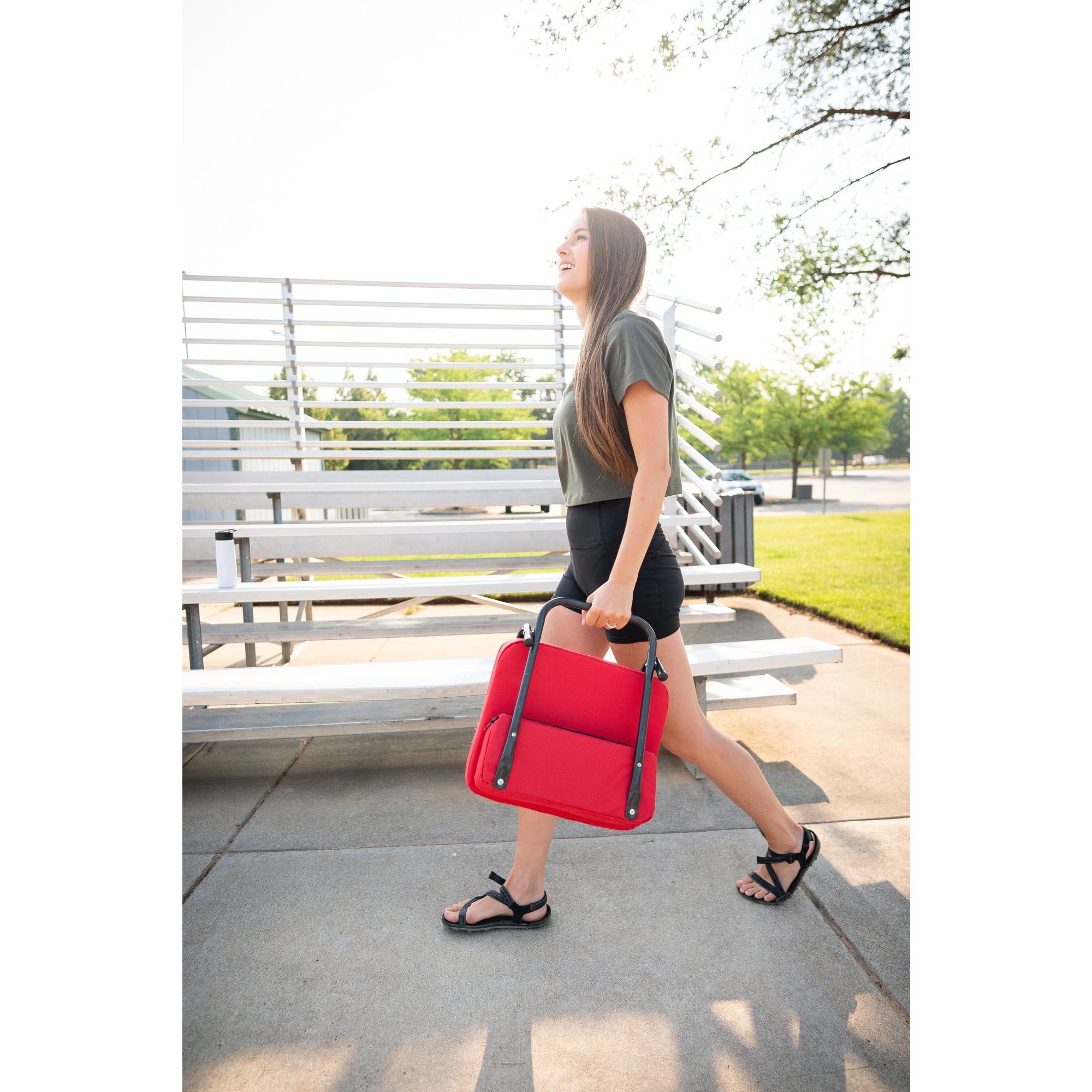Stansport Coliseum Seat - Red - Image 2