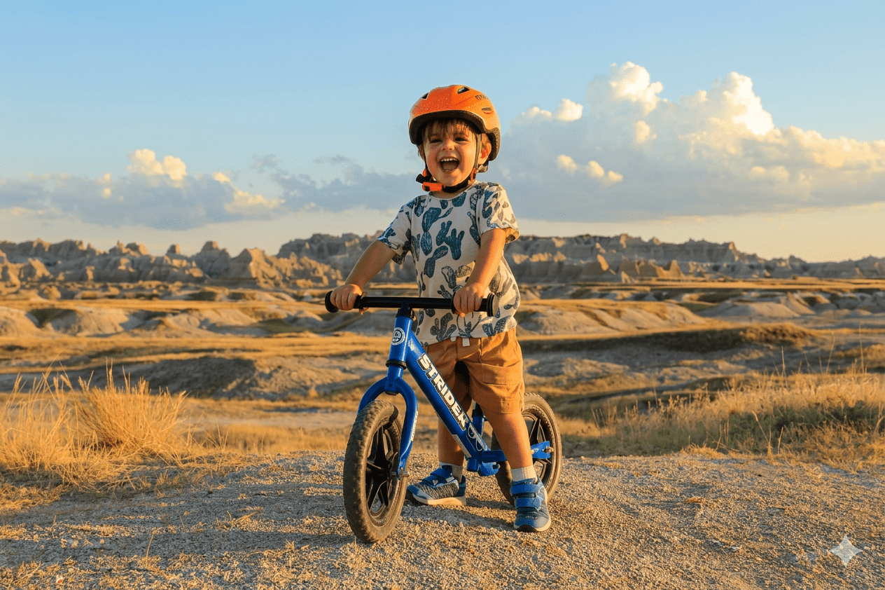 Strider 12 Classic Bike, Blue - No Pedal Balance Bicycle for Kids 1 to 3 Years - Image 5