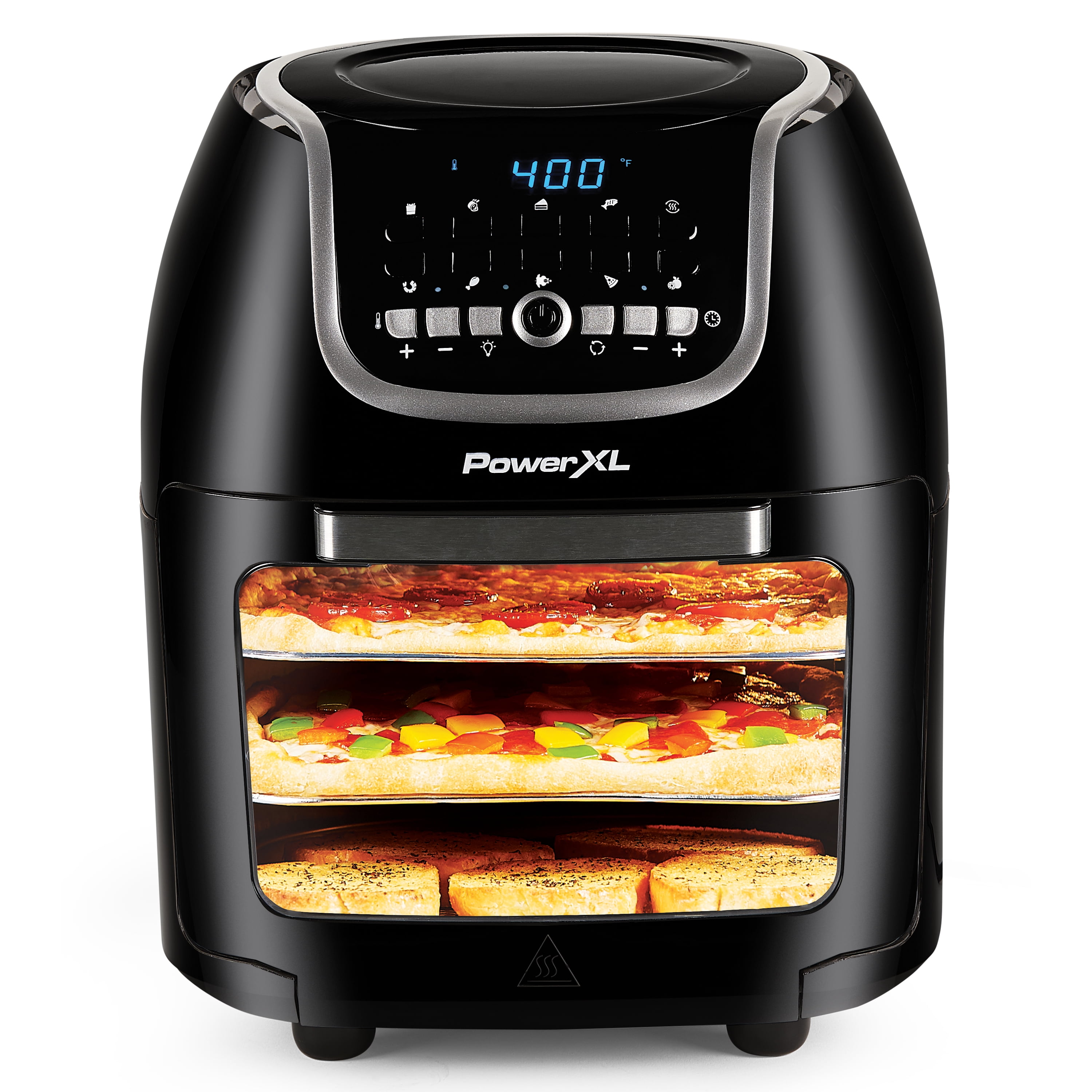 PowerXL Vortex Air Fryer Pro Plus 10 Quart Capacity, Black, 1700 Watts, - Image 3