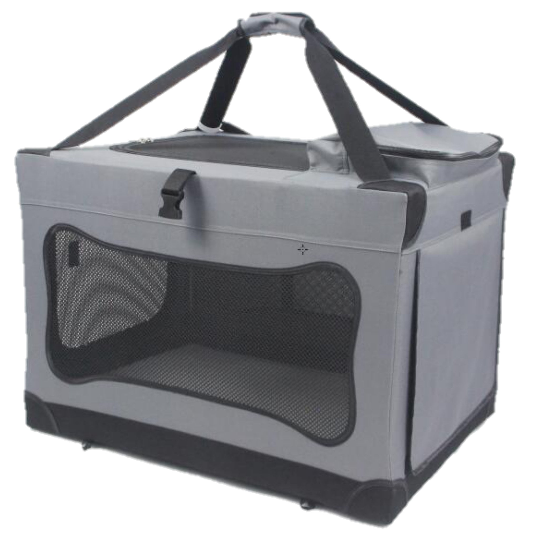 Mr. Peanut's Soft Sided Portable Pet Crate with Lightweight Aluminum Frame - Image 6