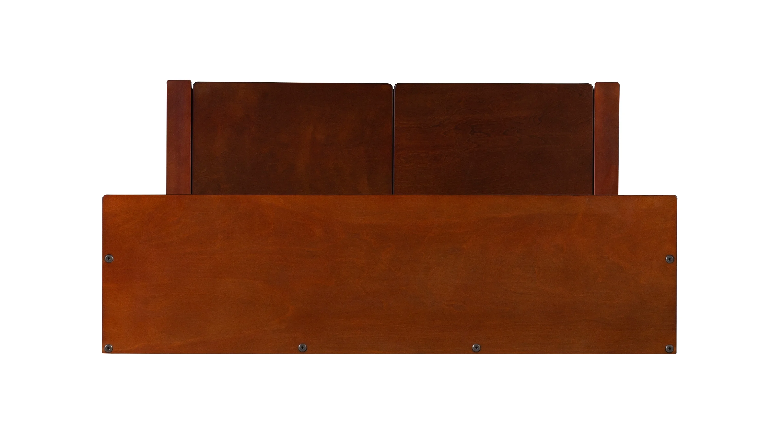 Linon Fletcher Free Standing Hall Tree with 4 Hooks and Split Seat Storage Bench, Walnut - Image 13