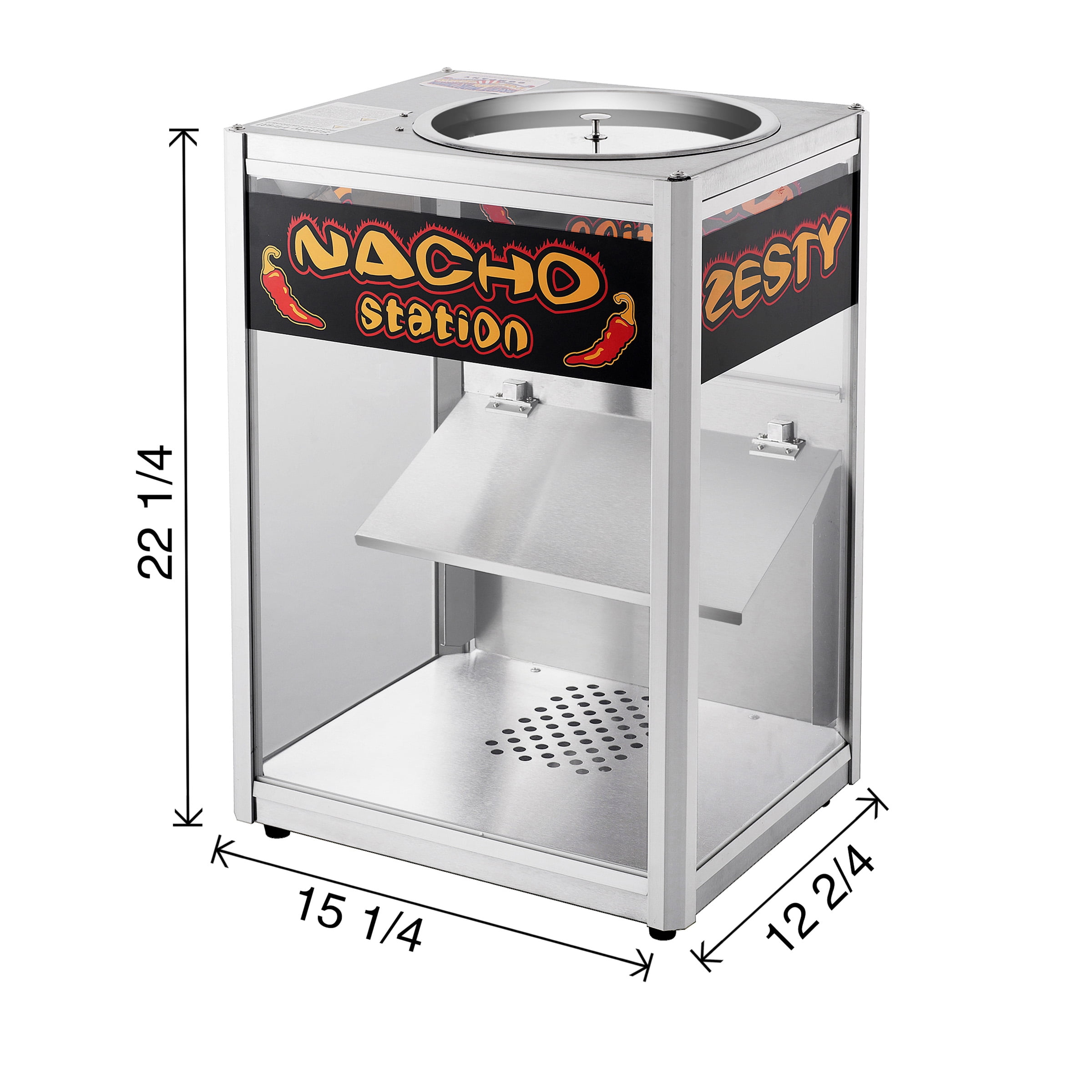 Great Northern Popcorn Nacho Machine Food Warmer - Countertop Display Case - Image 3