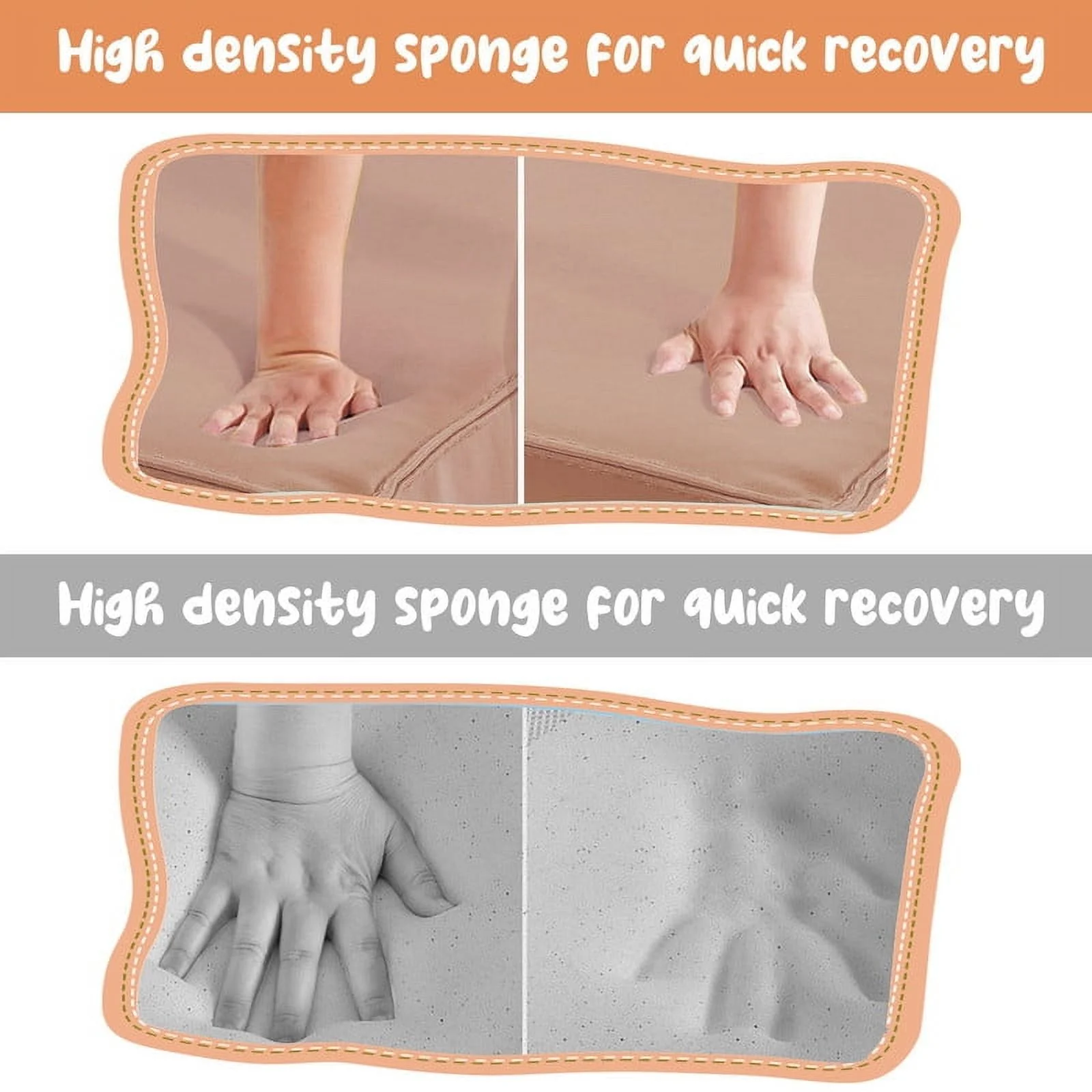 Aukfa 6-Piece Kids Climbing Toys, Baby Climber Blocks for Toddlers, Foam Play Gym Climbing Structures for Indoor Climb - Earth Tone - Image 8